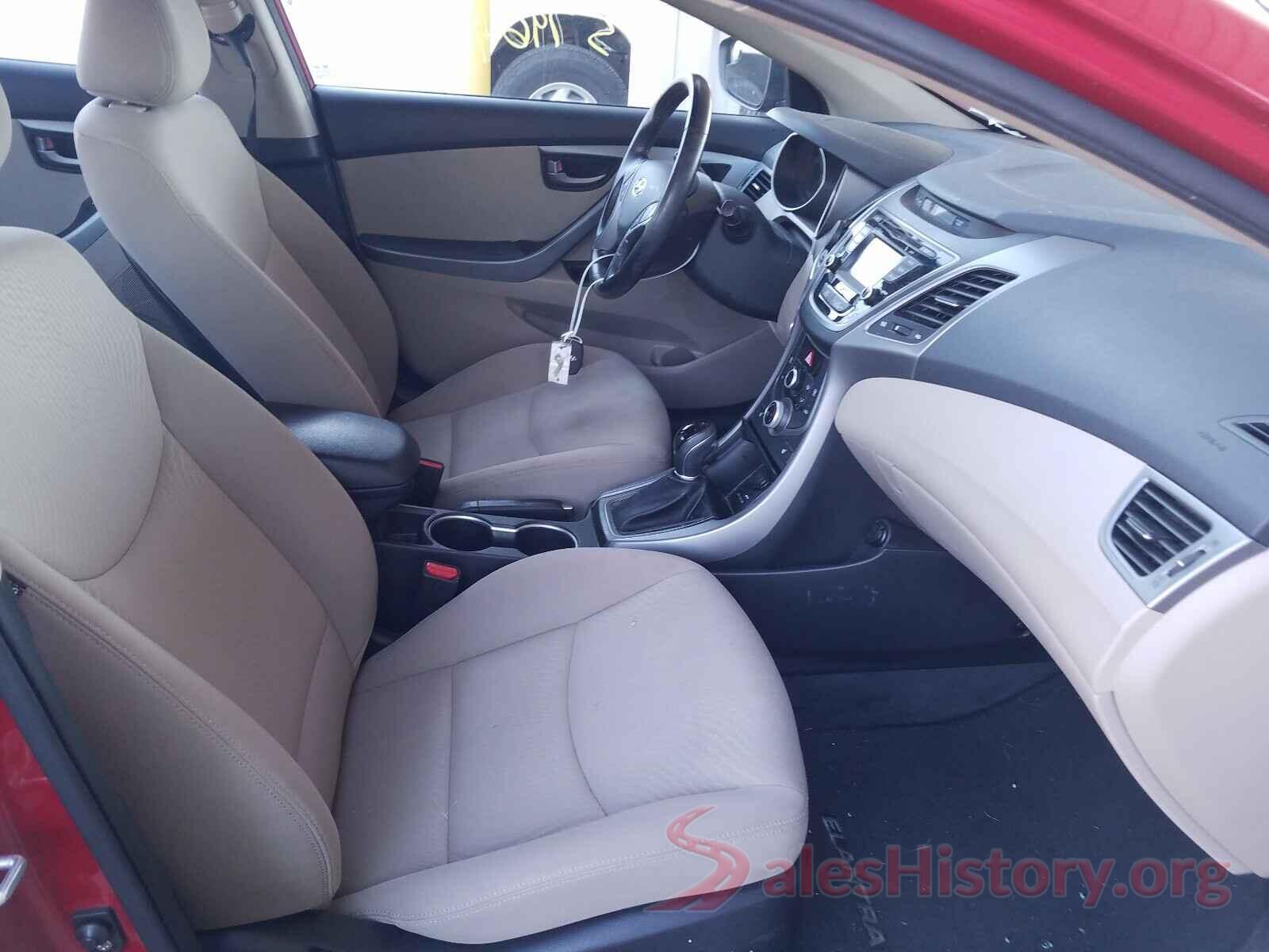 KMHDH4AE0GU489283 2016 HYUNDAI ELANTRA