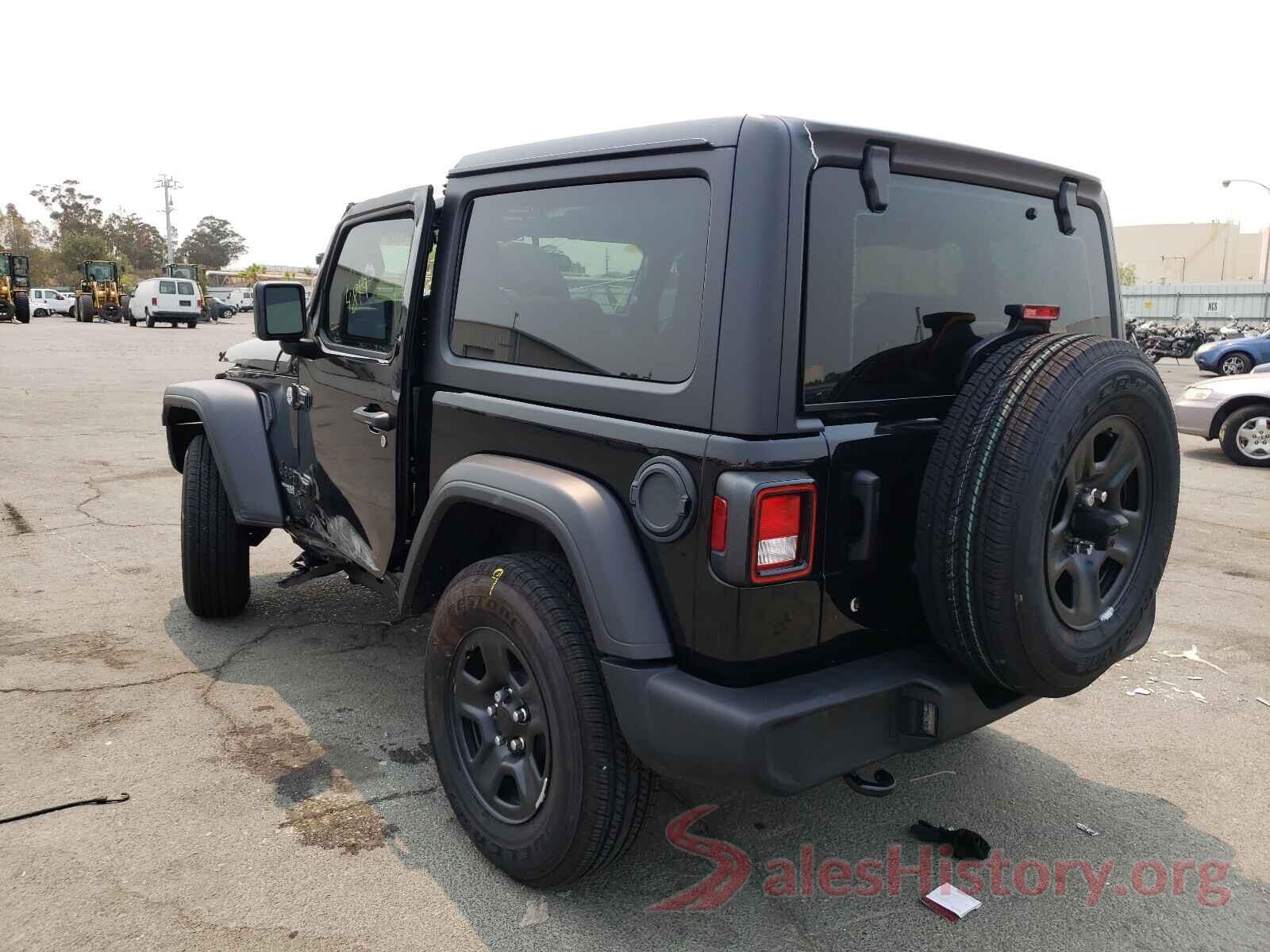 1C4GJXAN8MW651622 2021 JEEP WRANGLER