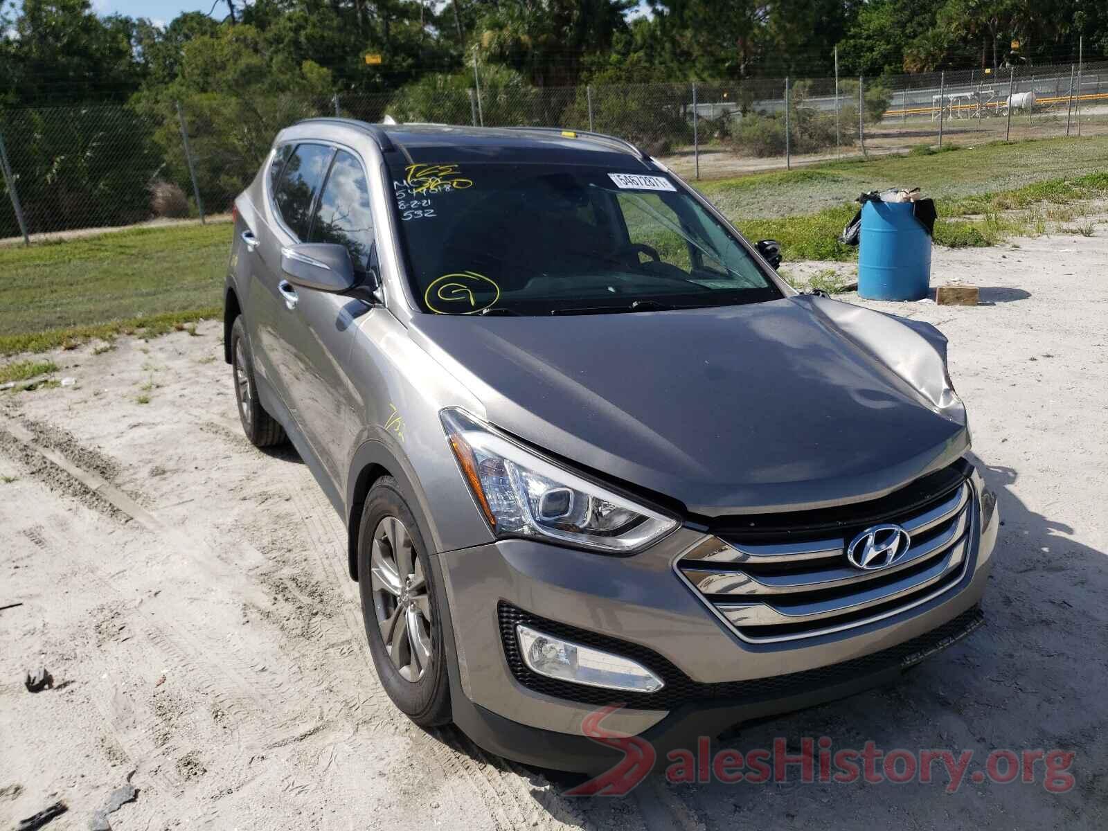 5XYZU3LB8GG341421 2016 HYUNDAI SANTA FE