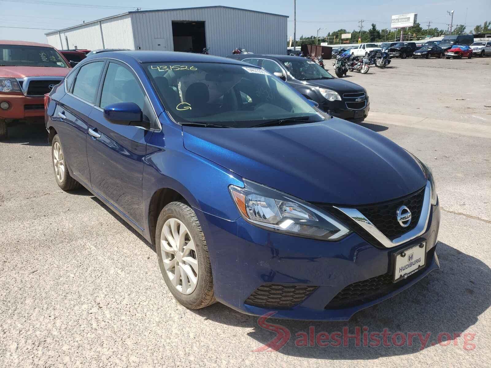 3N1AB7AP1KY431526 2019 NISSAN SENTRA