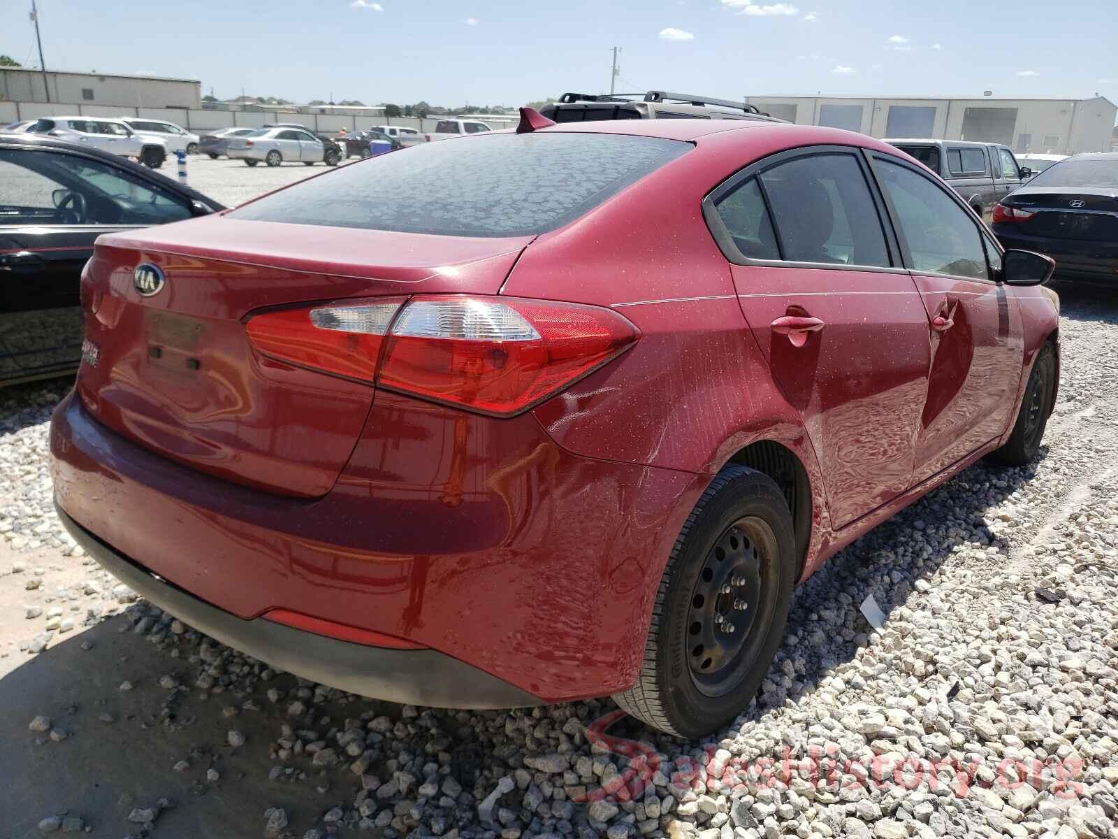 KNAFK4A61G5510589 2016 KIA FORTE