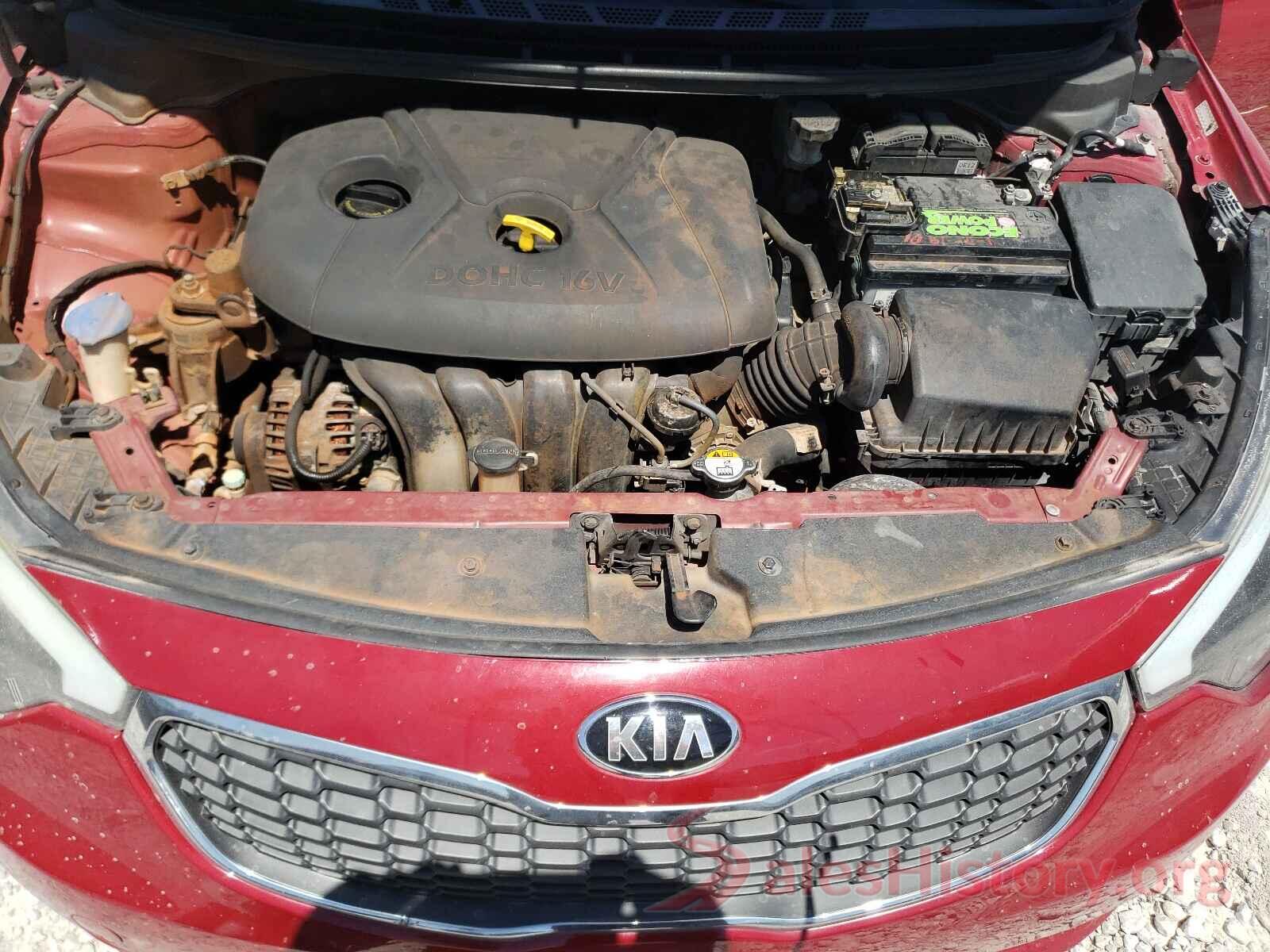 KNAFK4A61G5510589 2016 KIA FORTE