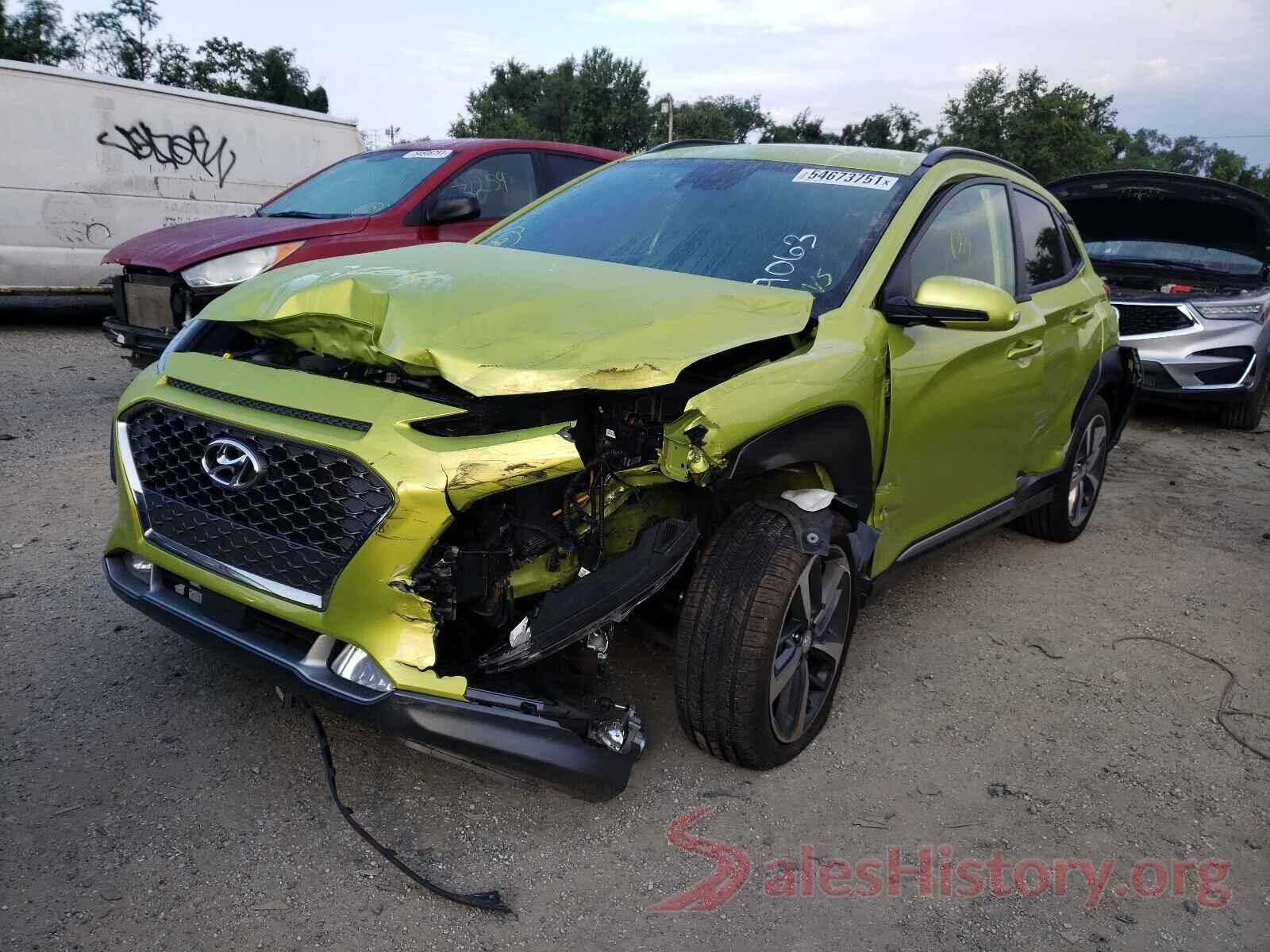 KM8K53A52KU379063 2019 HYUNDAI KONA