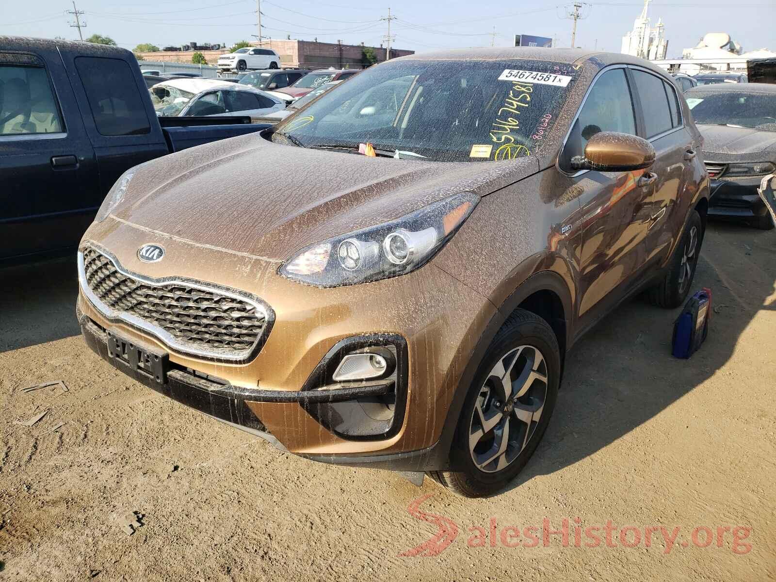 KNDPMCAC1M7861620 2021 KIA SPORTAGE