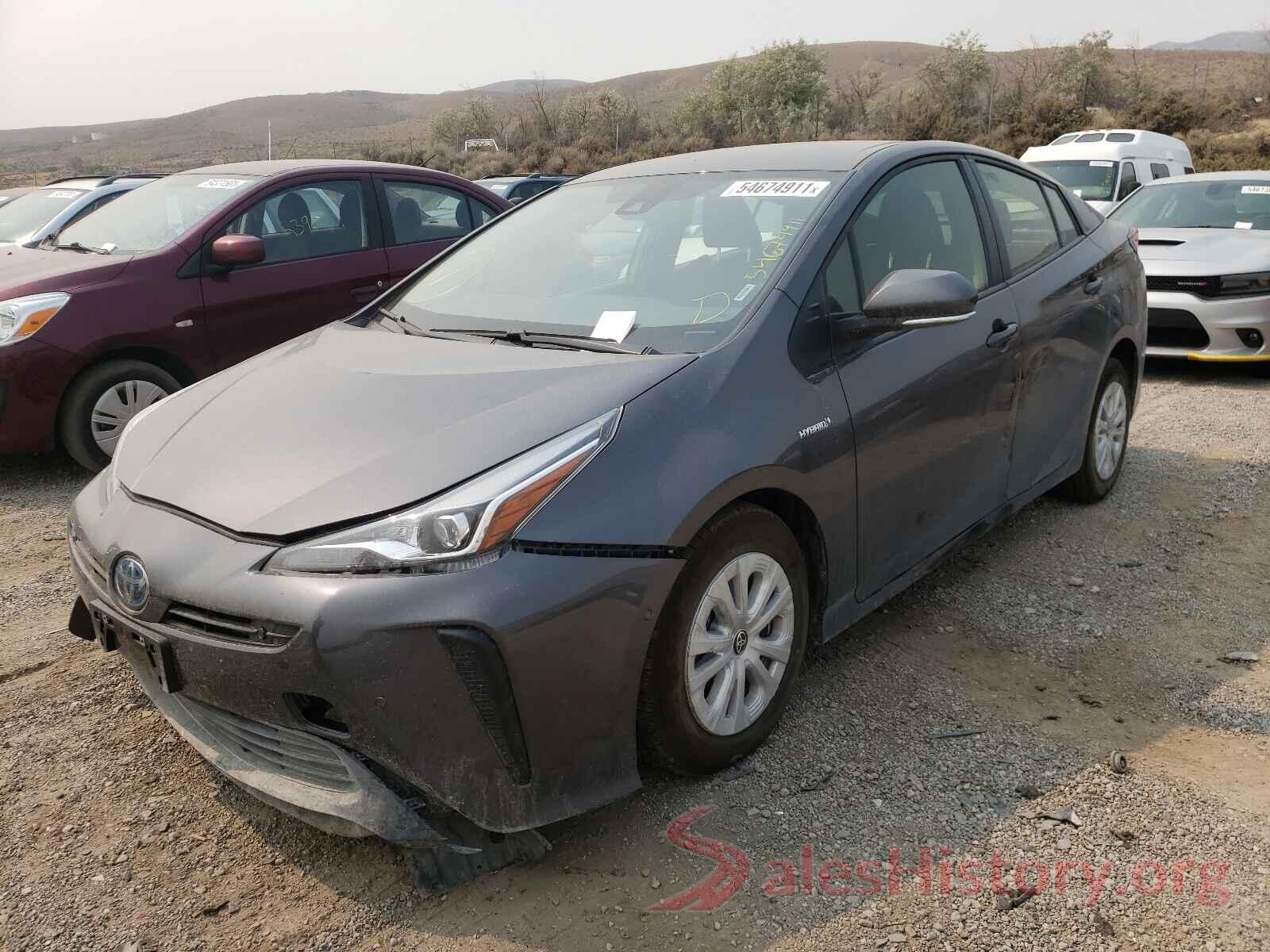 JTDKAMFU5M3149242 2021 TOYOTA PRIUS