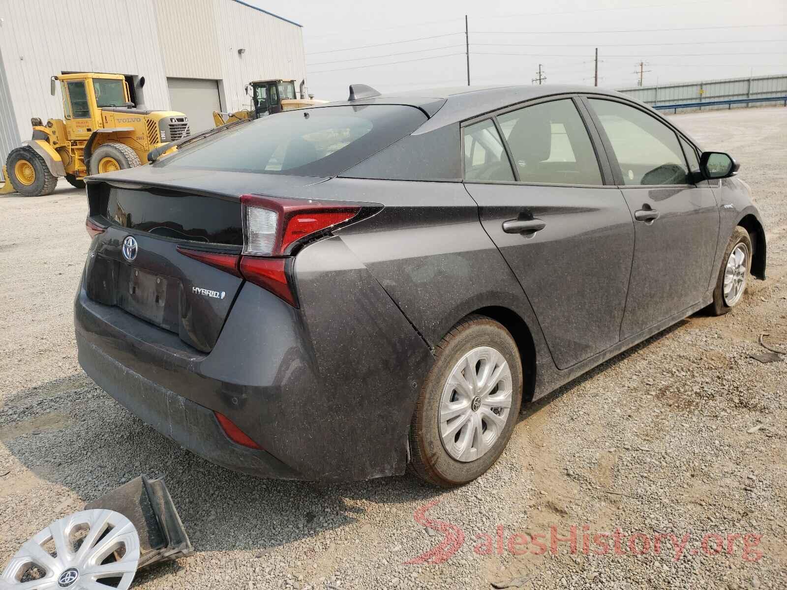 JTDKAMFU5M3149242 2021 TOYOTA PRIUS