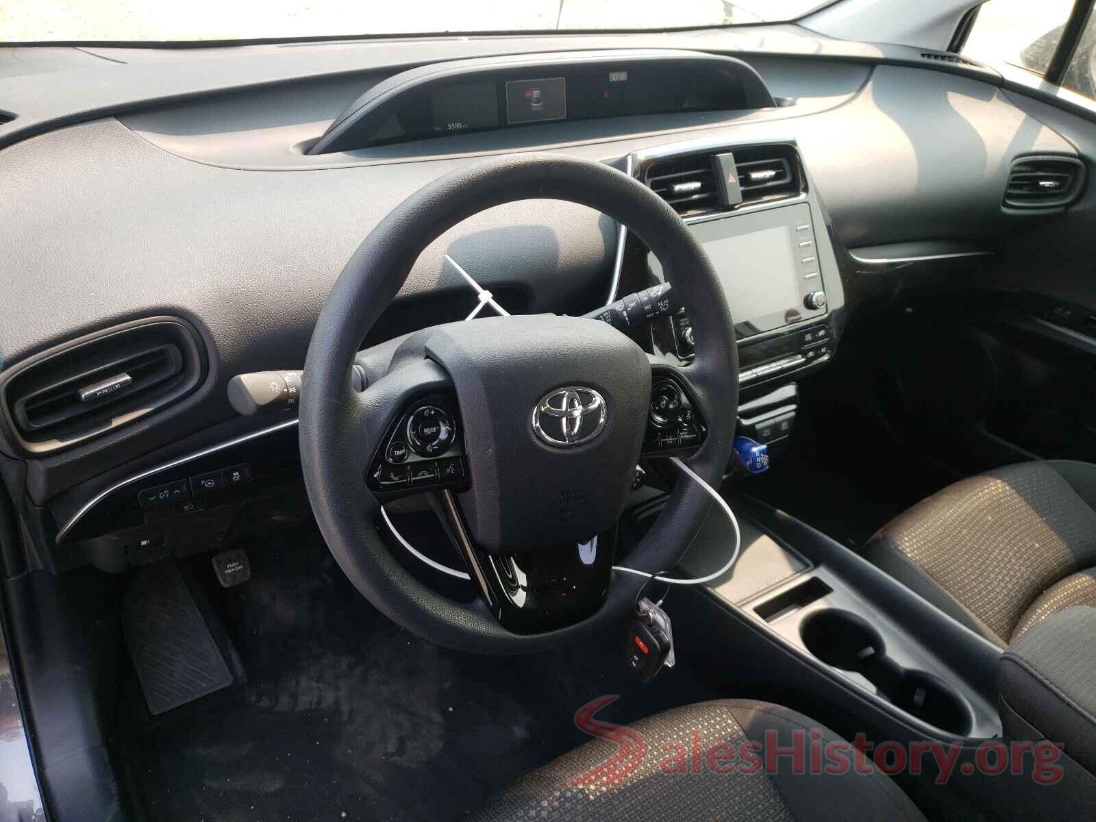 JTDKAMFU5M3149242 2021 TOYOTA PRIUS