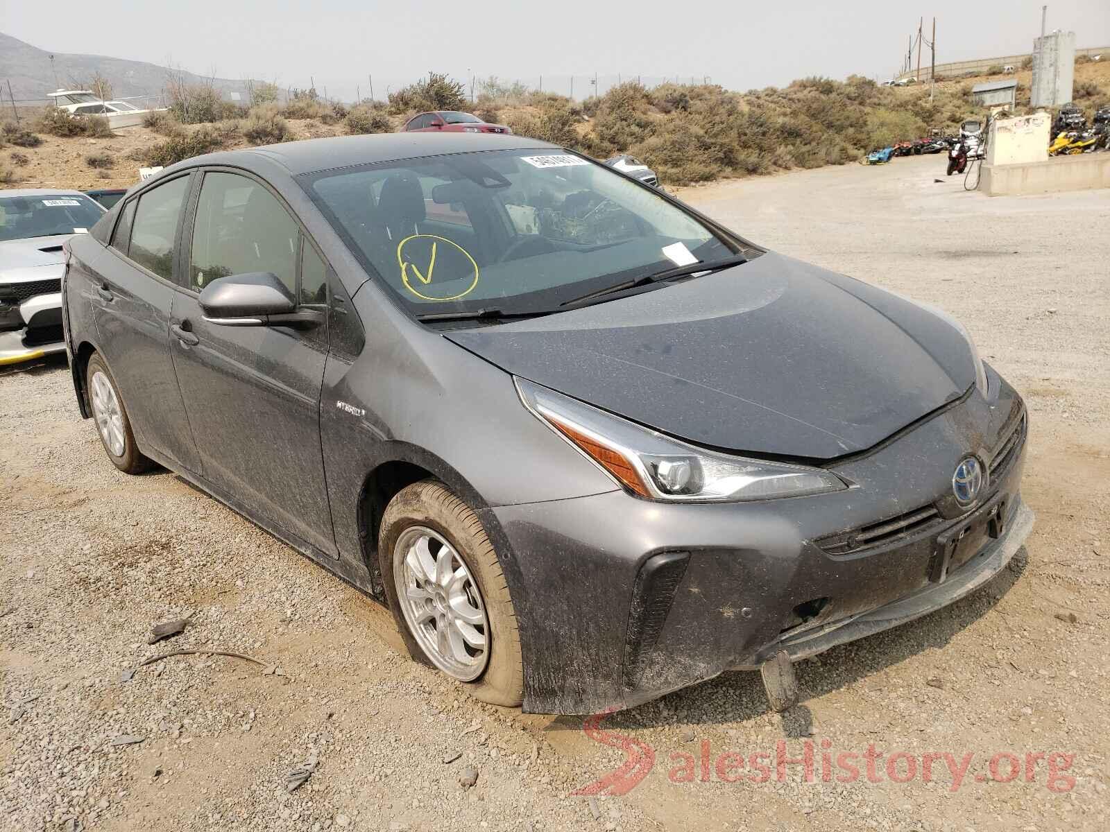 JTDKAMFU5M3149242 2021 TOYOTA PRIUS