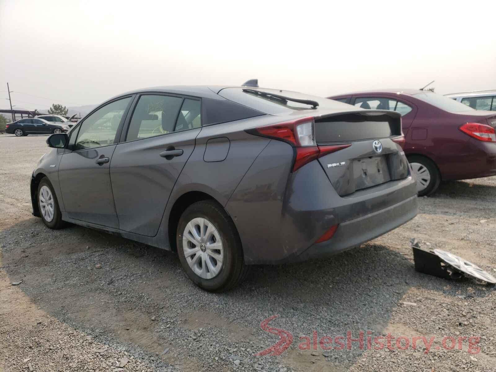 JTDKAMFU5M3149242 2021 TOYOTA PRIUS