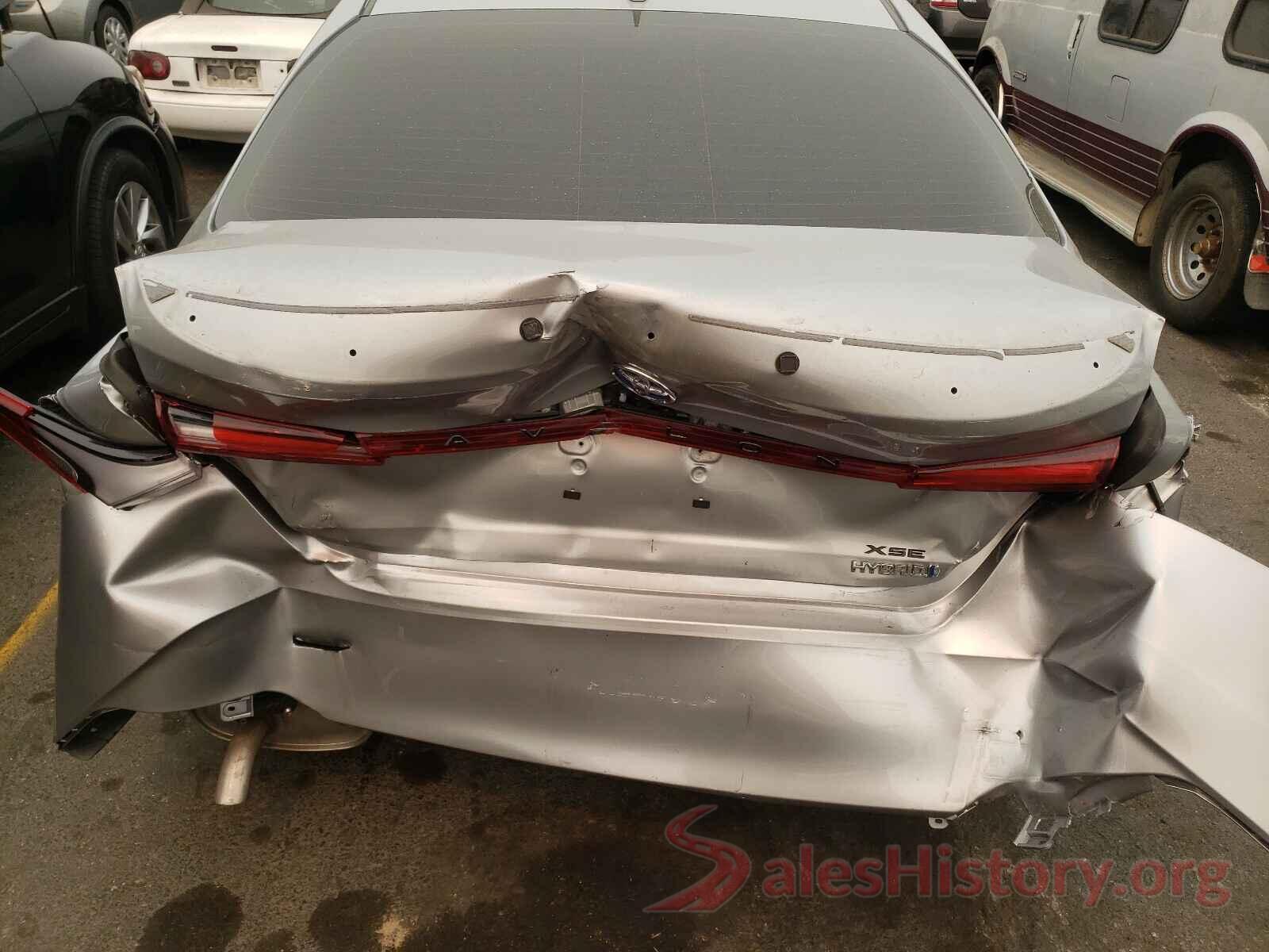 4T1E21FB5LU016900 2020 TOYOTA AVALON