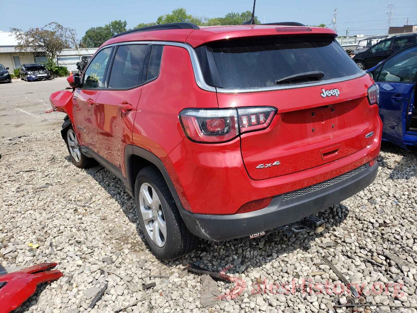 3C4NJDBB8HT650945 2017 JEEP COMPASS