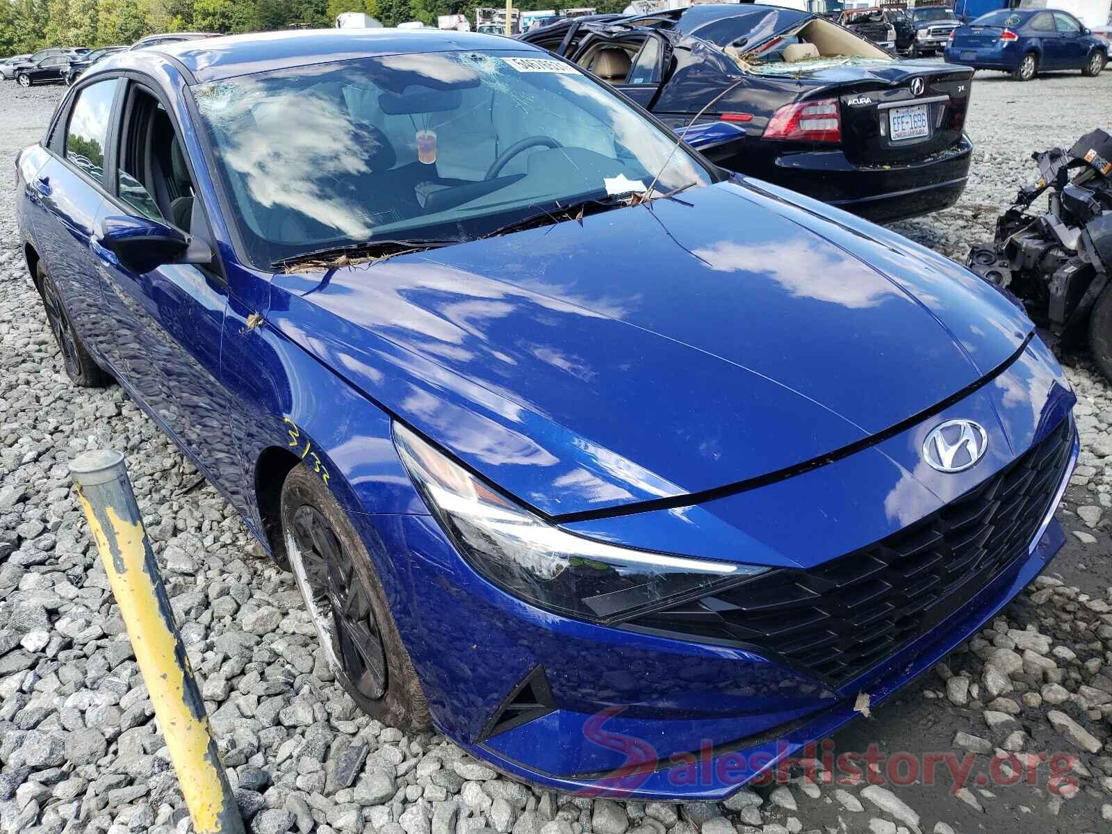 5NPLS4AG2MH002545 2021 HYUNDAI ELANTRA