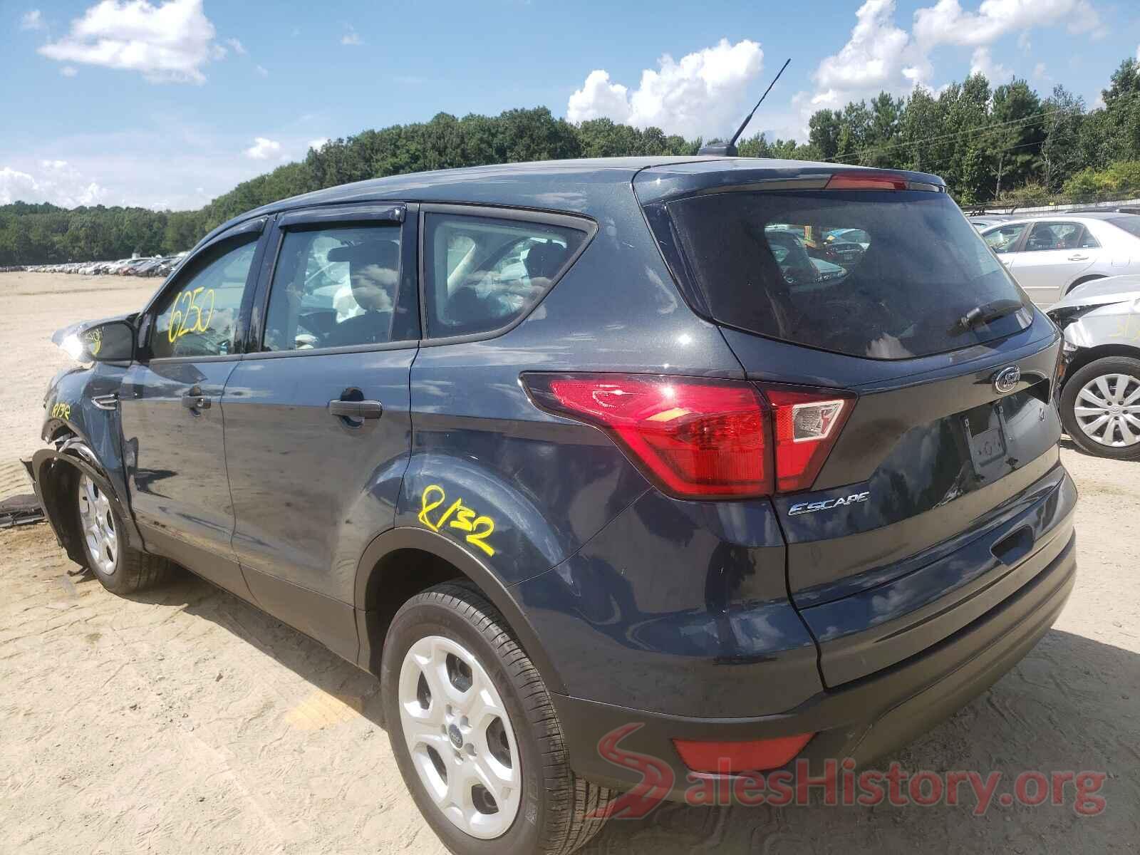 1FMCU0F70KUB75507 2019 FORD ESCAPE