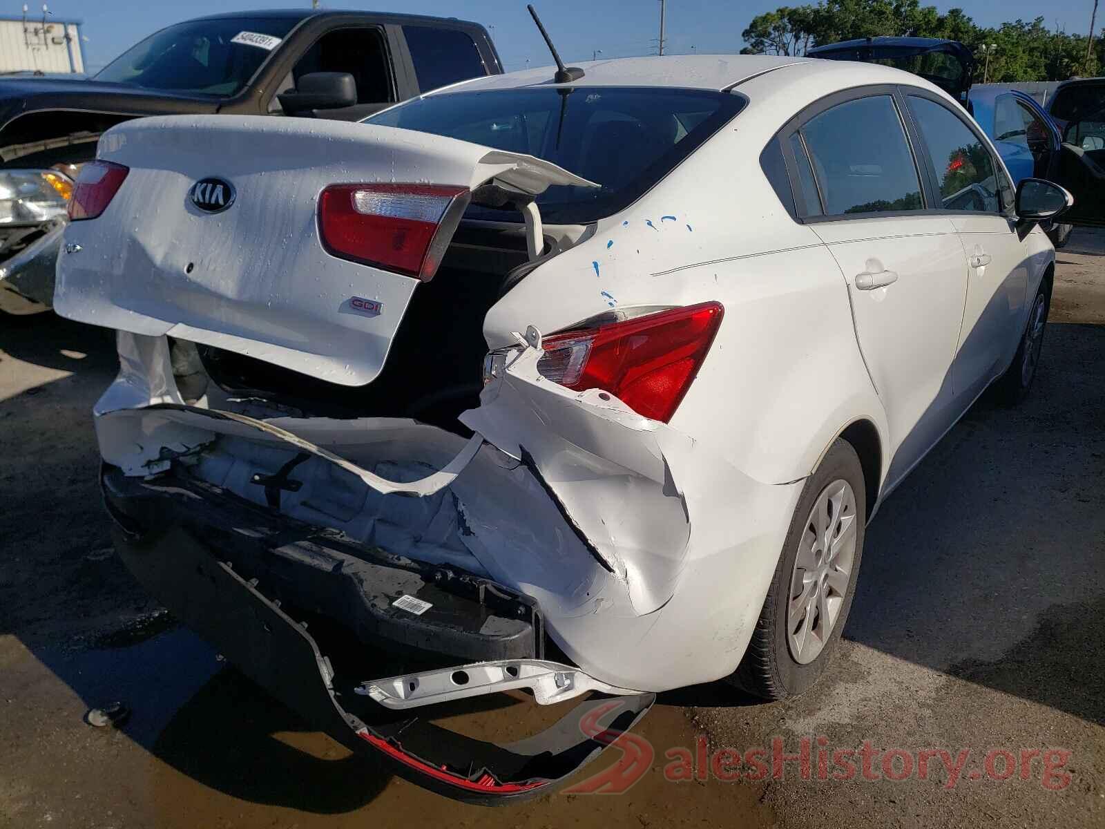 KNADM4A33G6658213 2016 KIA RIO