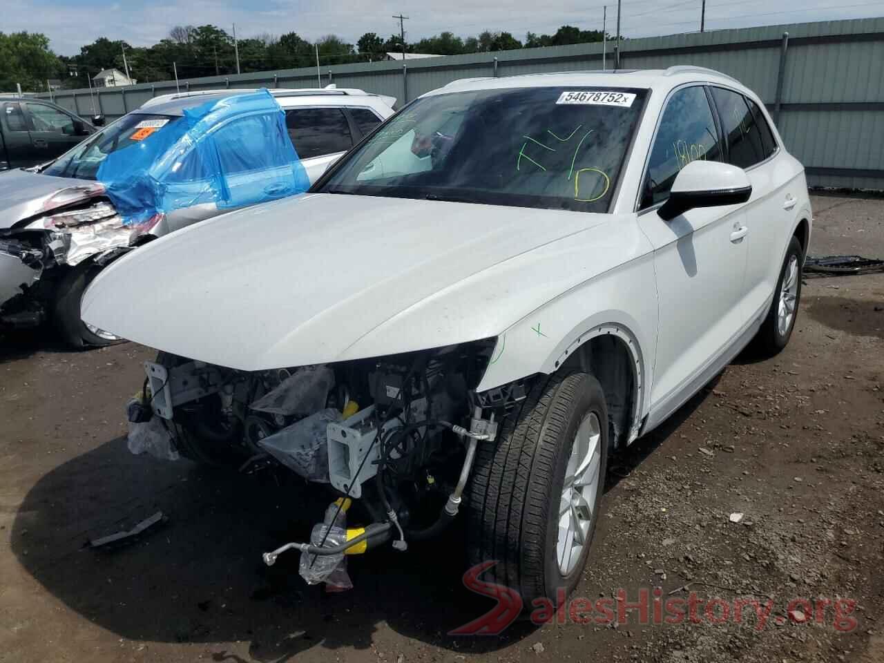 WA1ANAFY8L2007306 2020 AUDI Q5