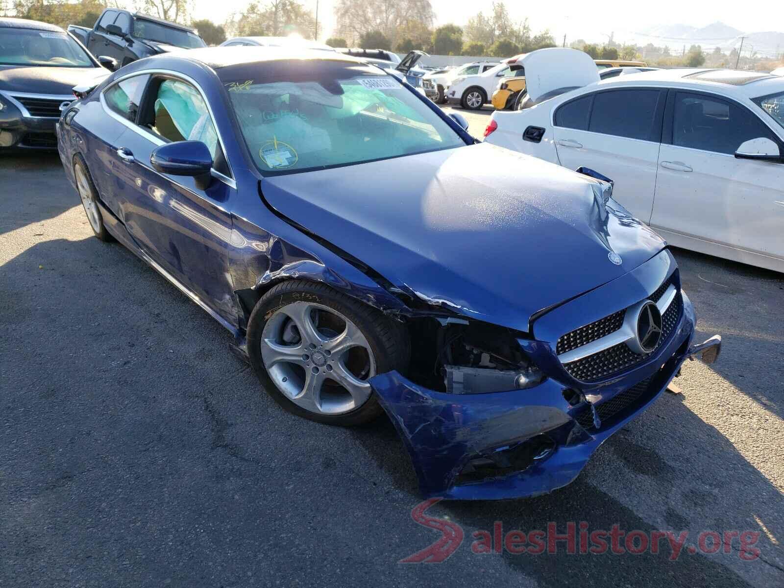 WDDWJ4JB4HF326428 2017 MERCEDES-BENZ C CLASS