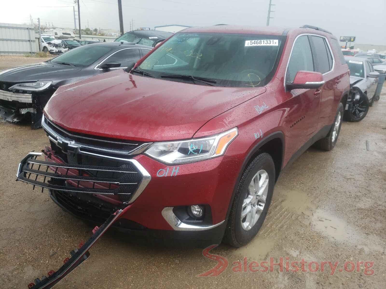 1GNERGKW8MJ226302 2021 CHEVROLET TRAVERSE