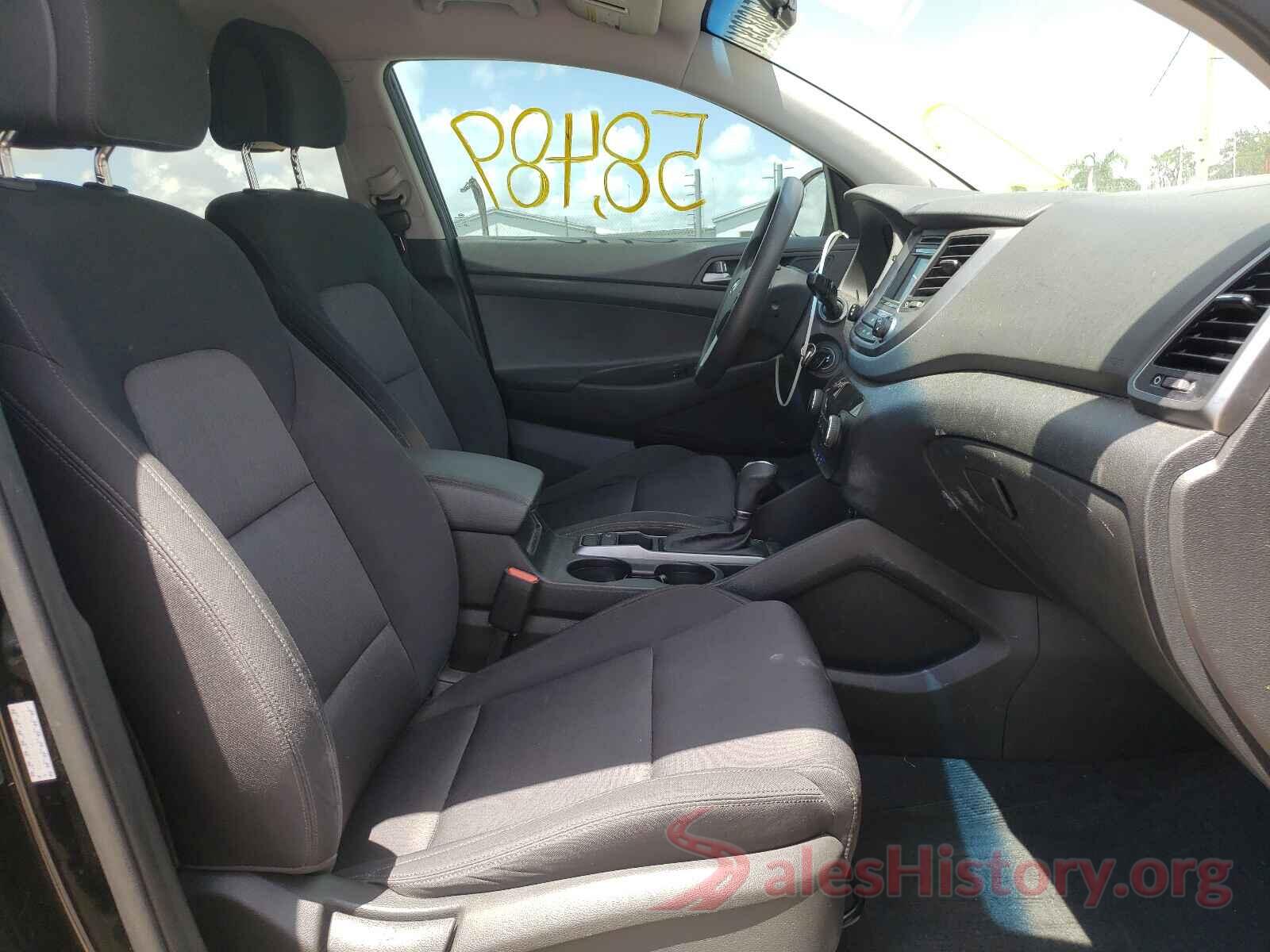 KM8J23A45HU283058 2017 HYUNDAI TUCSON