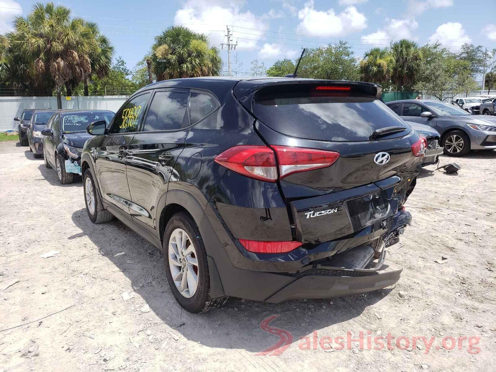 KM8J23A45HU283058 2017 HYUNDAI TUCSON