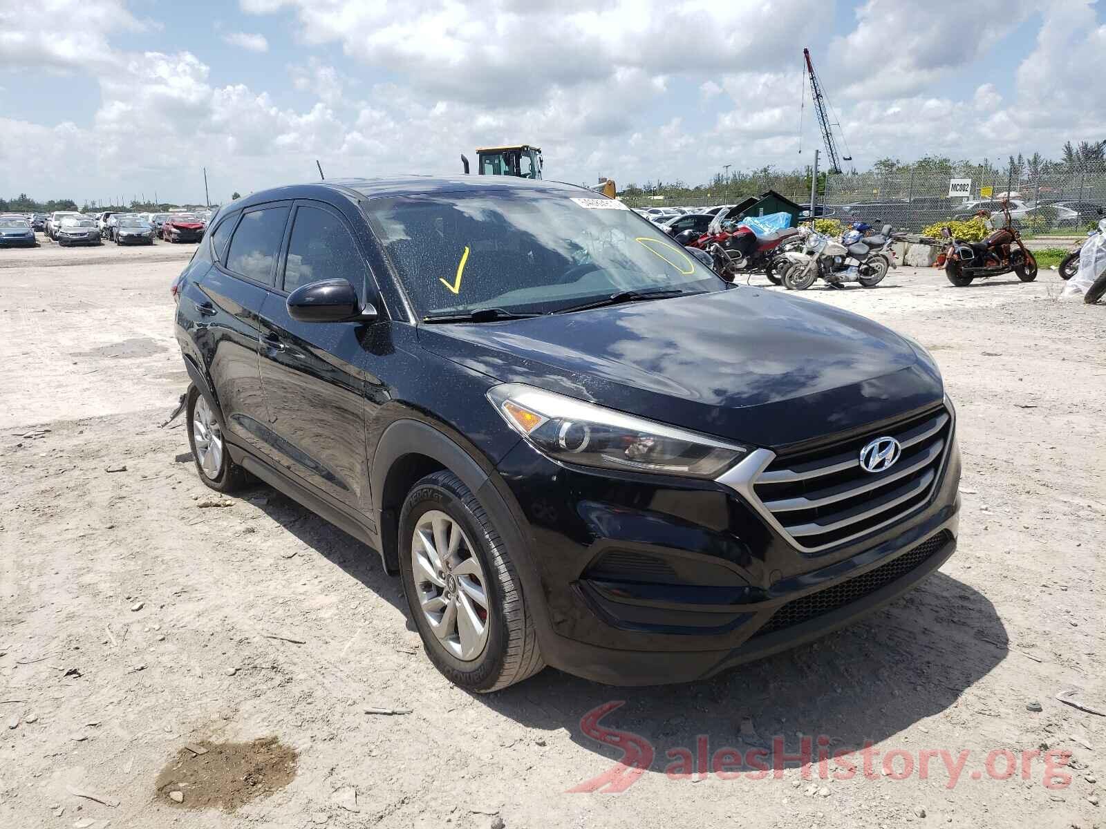 KM8J23A45HU283058 2017 HYUNDAI TUCSON