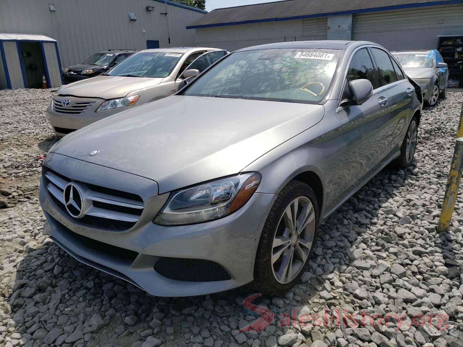 55SWF4KB8GU136031 2016 MERCEDES-BENZ C-CLASS