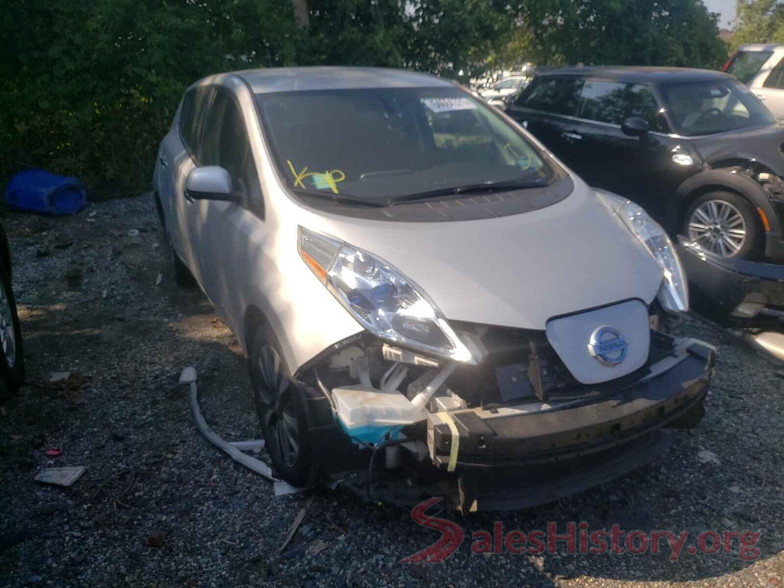 1N4BZ0CP8GC304120 2016 NISSAN LEAF