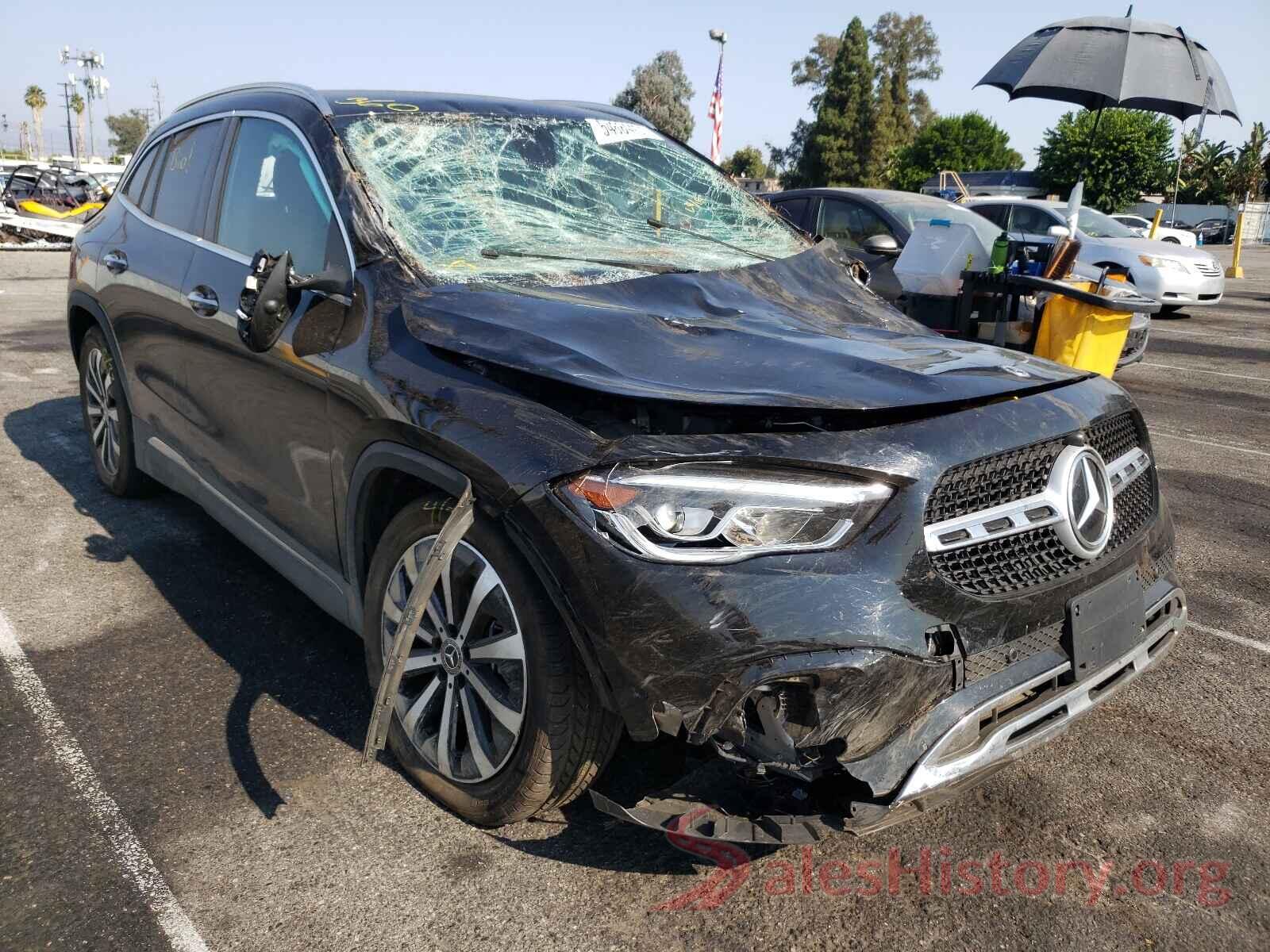 W1N4N4GB0MJ189744 2021 MERCEDES-BENZ GLA-CLASS