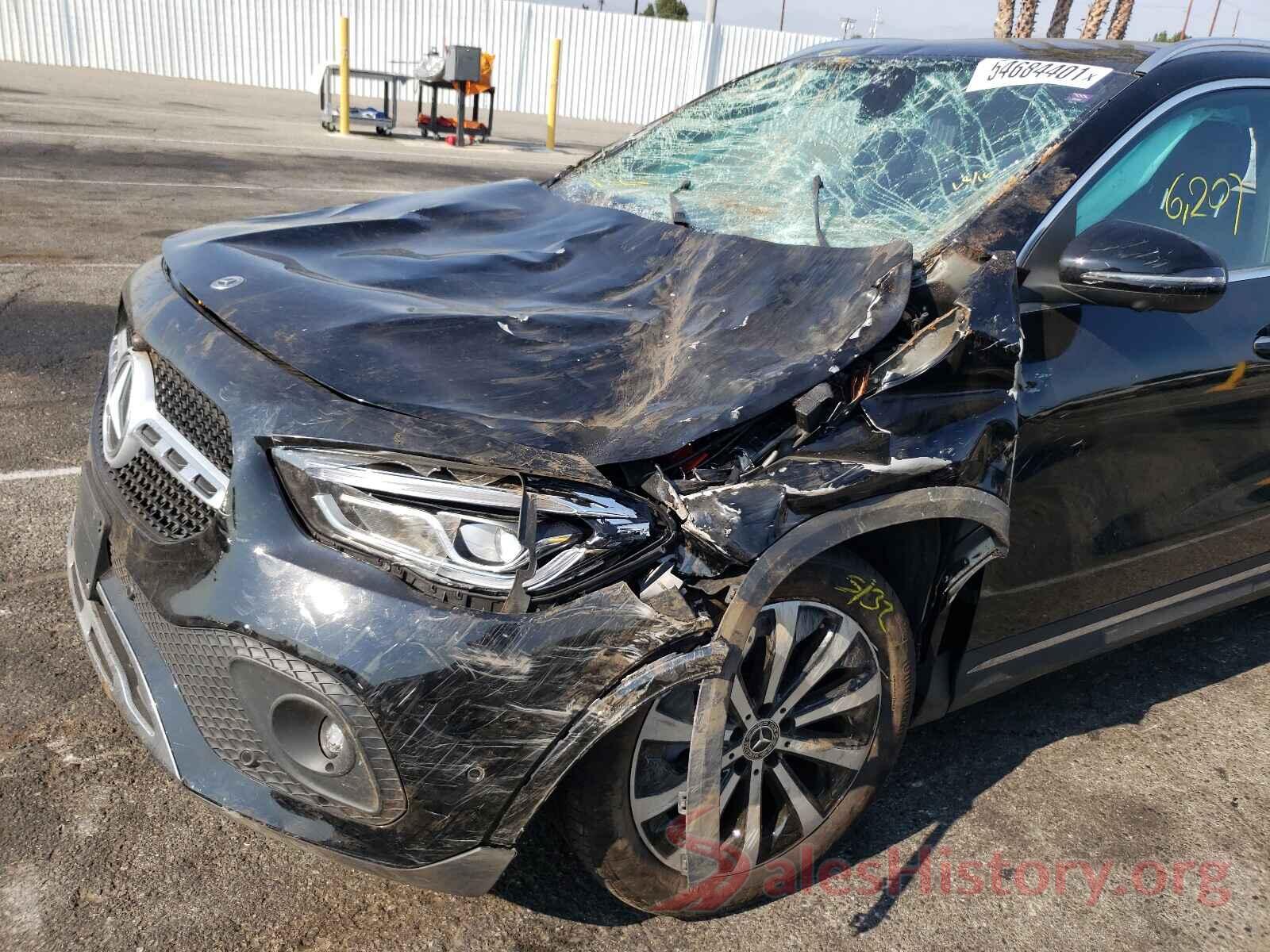 W1N4N4GB0MJ189744 2021 MERCEDES-BENZ GLA-CLASS