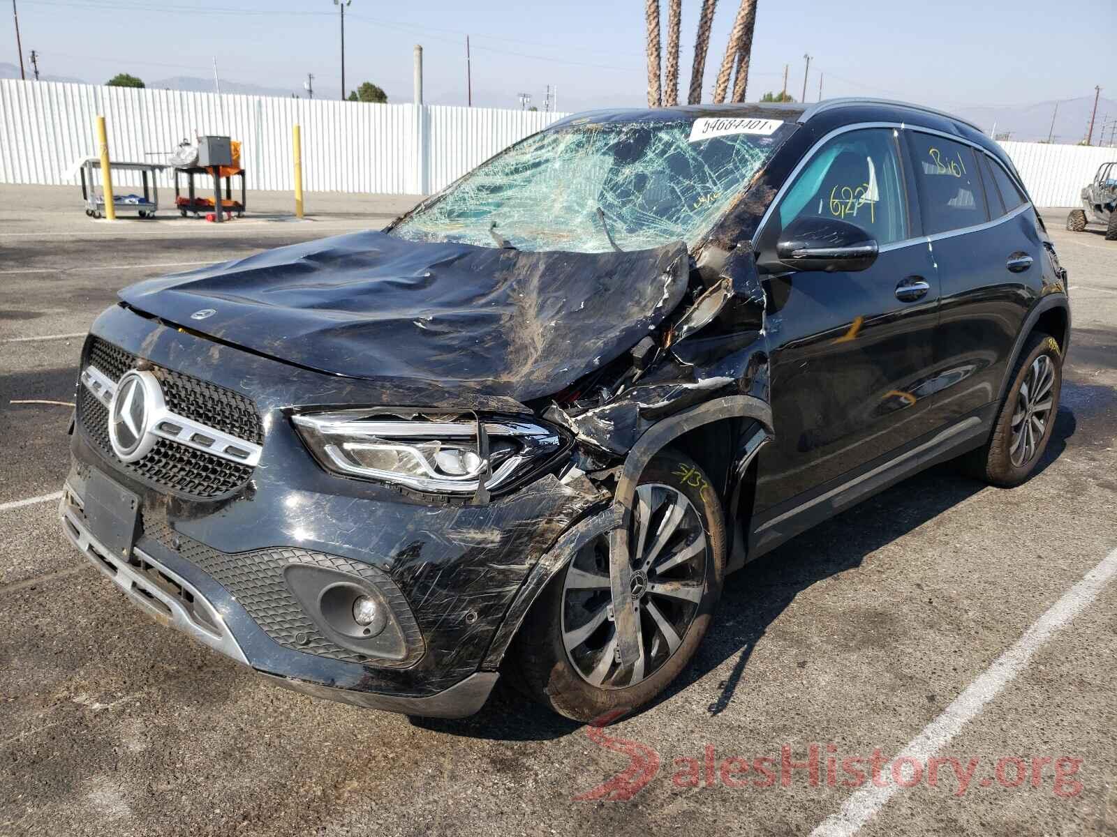 W1N4N4GB0MJ189744 2021 MERCEDES-BENZ GLA-CLASS