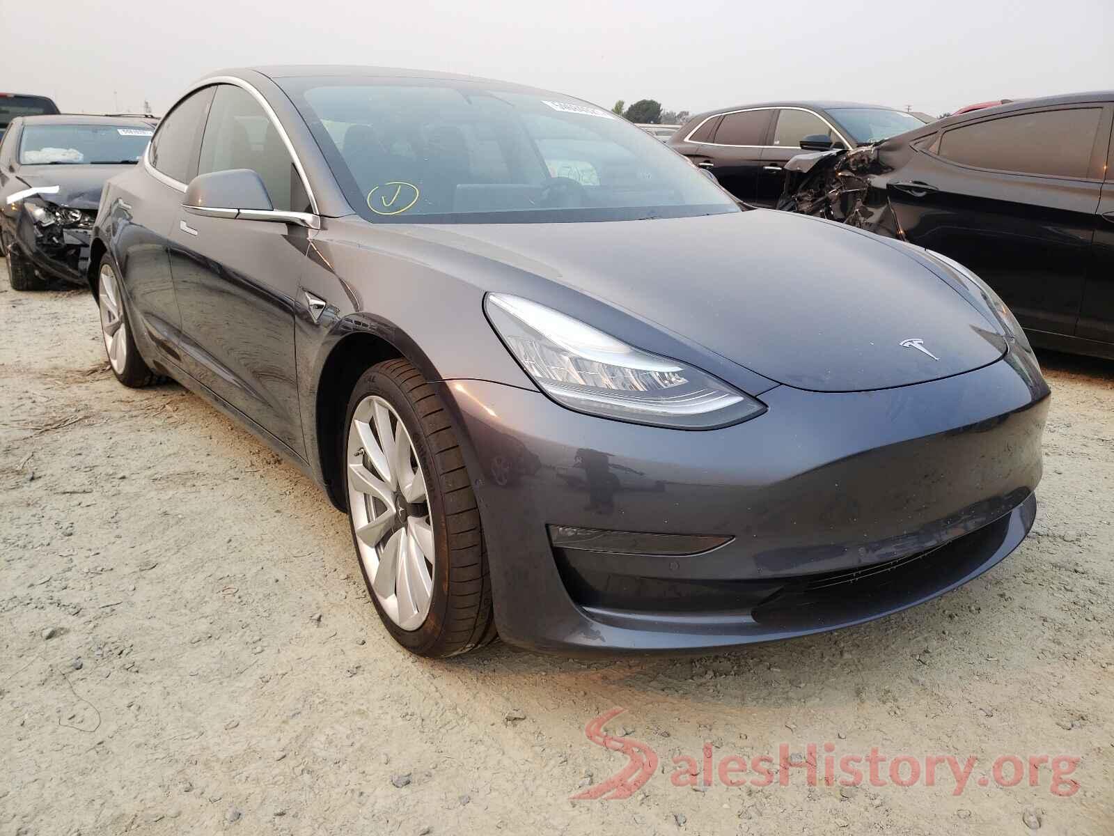 5YJ3E1EB9KF433786 2019 TESLA MODEL 3