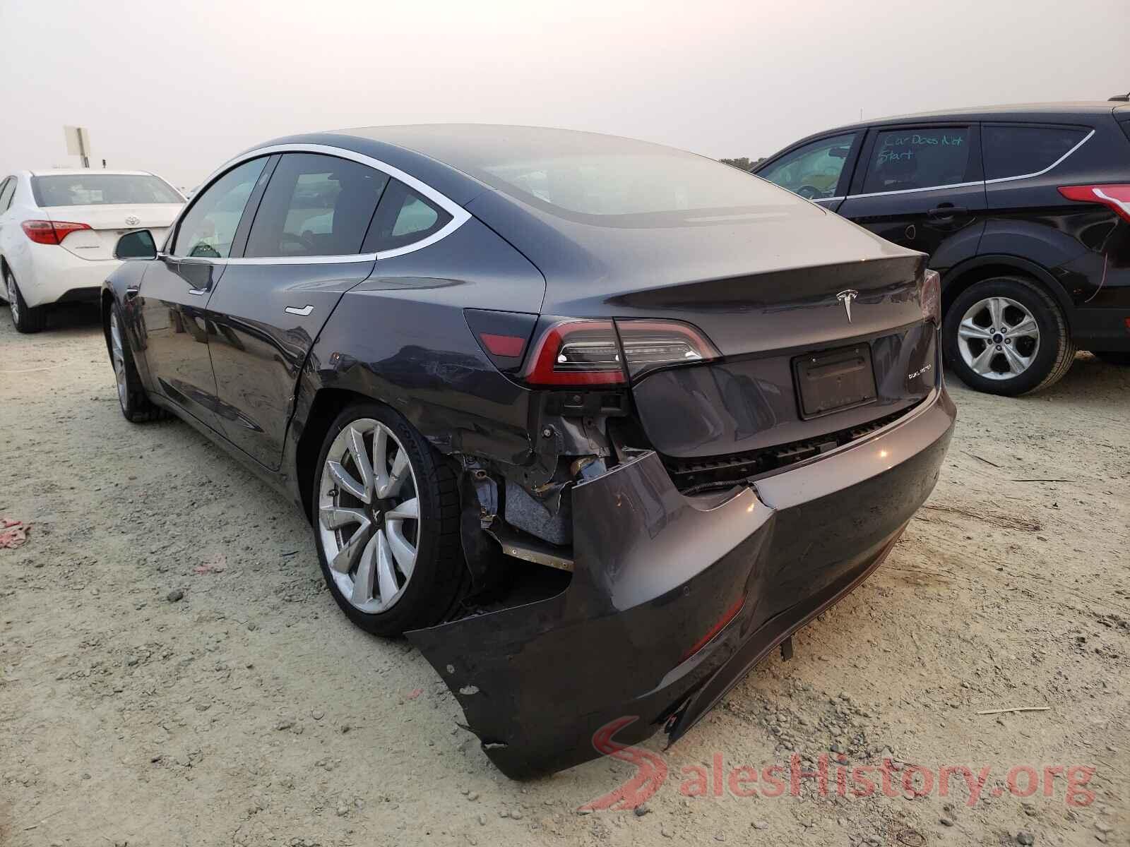 5YJ3E1EB9KF433786 2019 TESLA MODEL 3