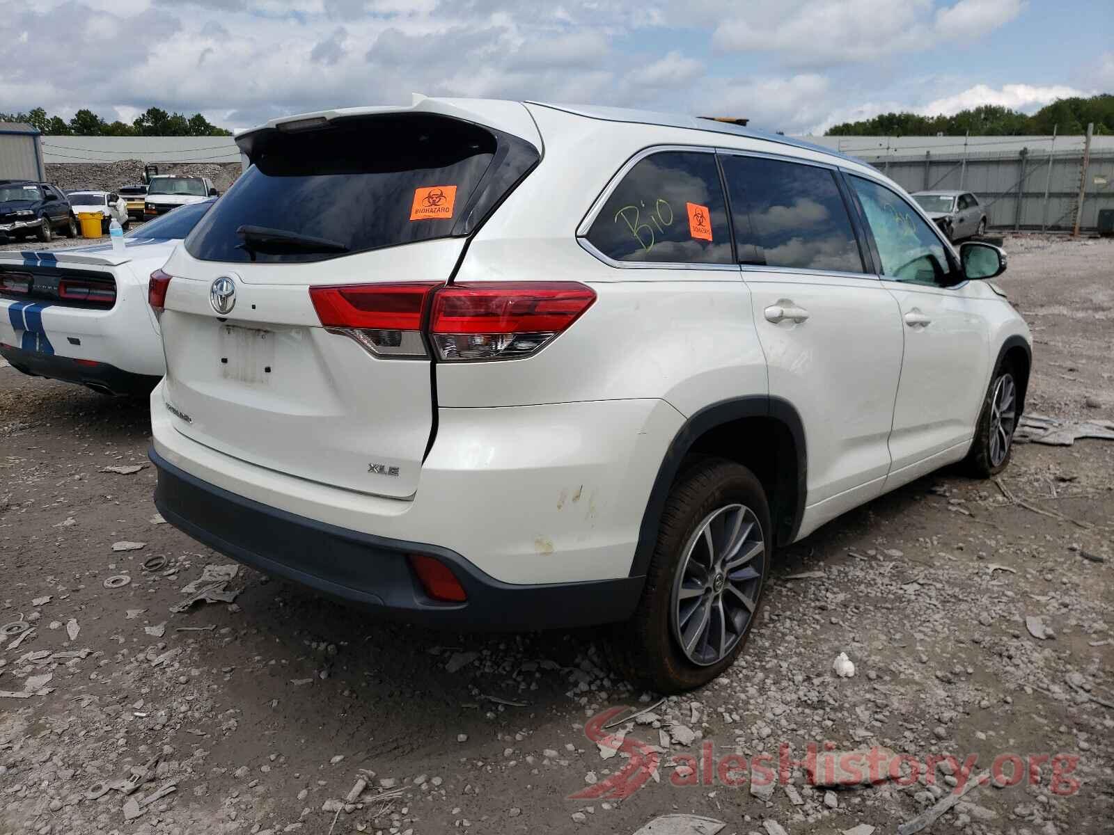 5TDKZRFH4HS526074 2017 TOYOTA HIGHLANDER