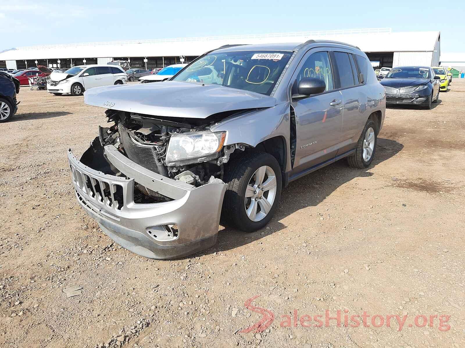 1C4NJCBA5GD553627 2016 JEEP COMPASS