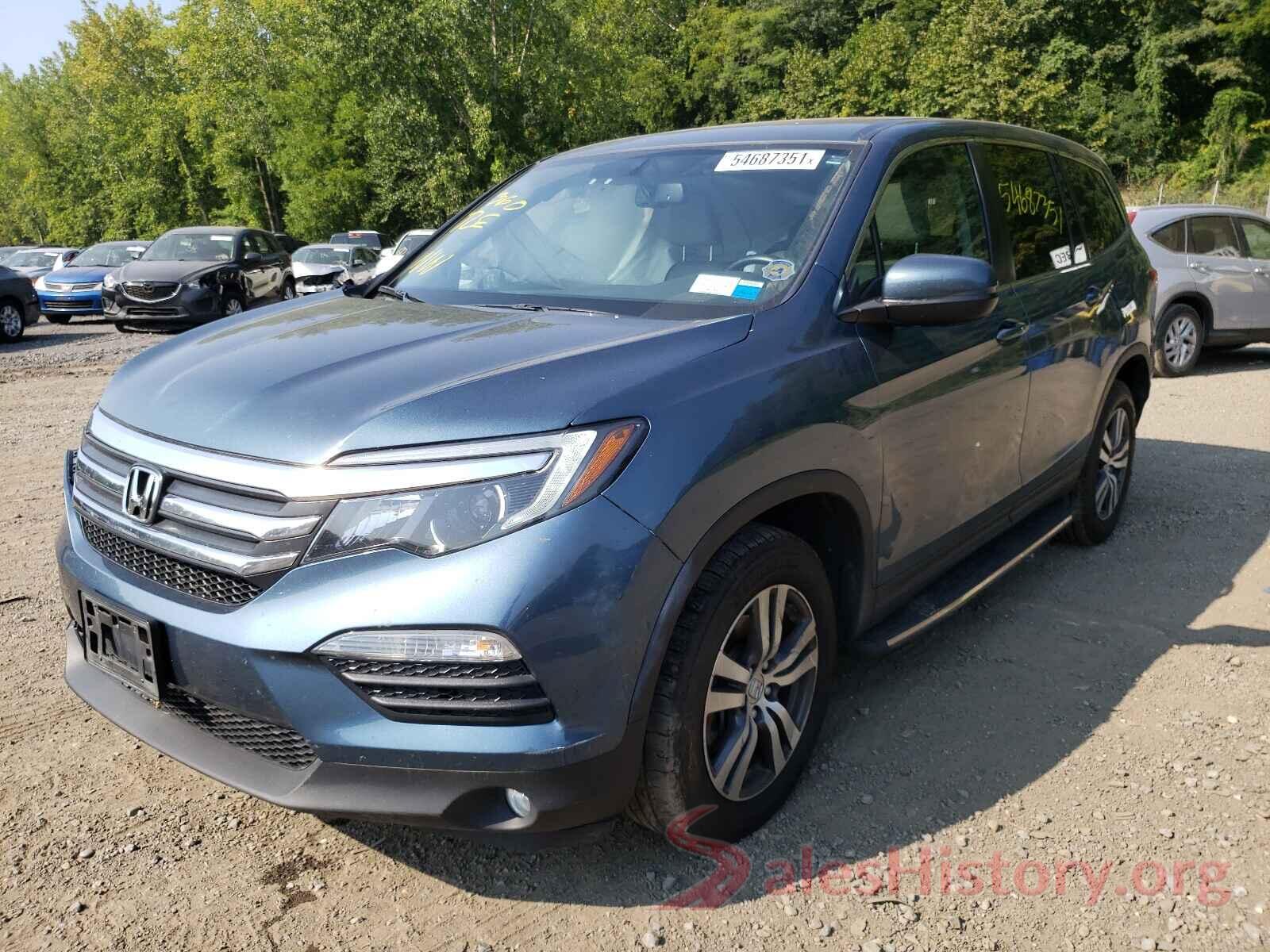 5FNYF6H50GB105962 2016 HONDA PILOT