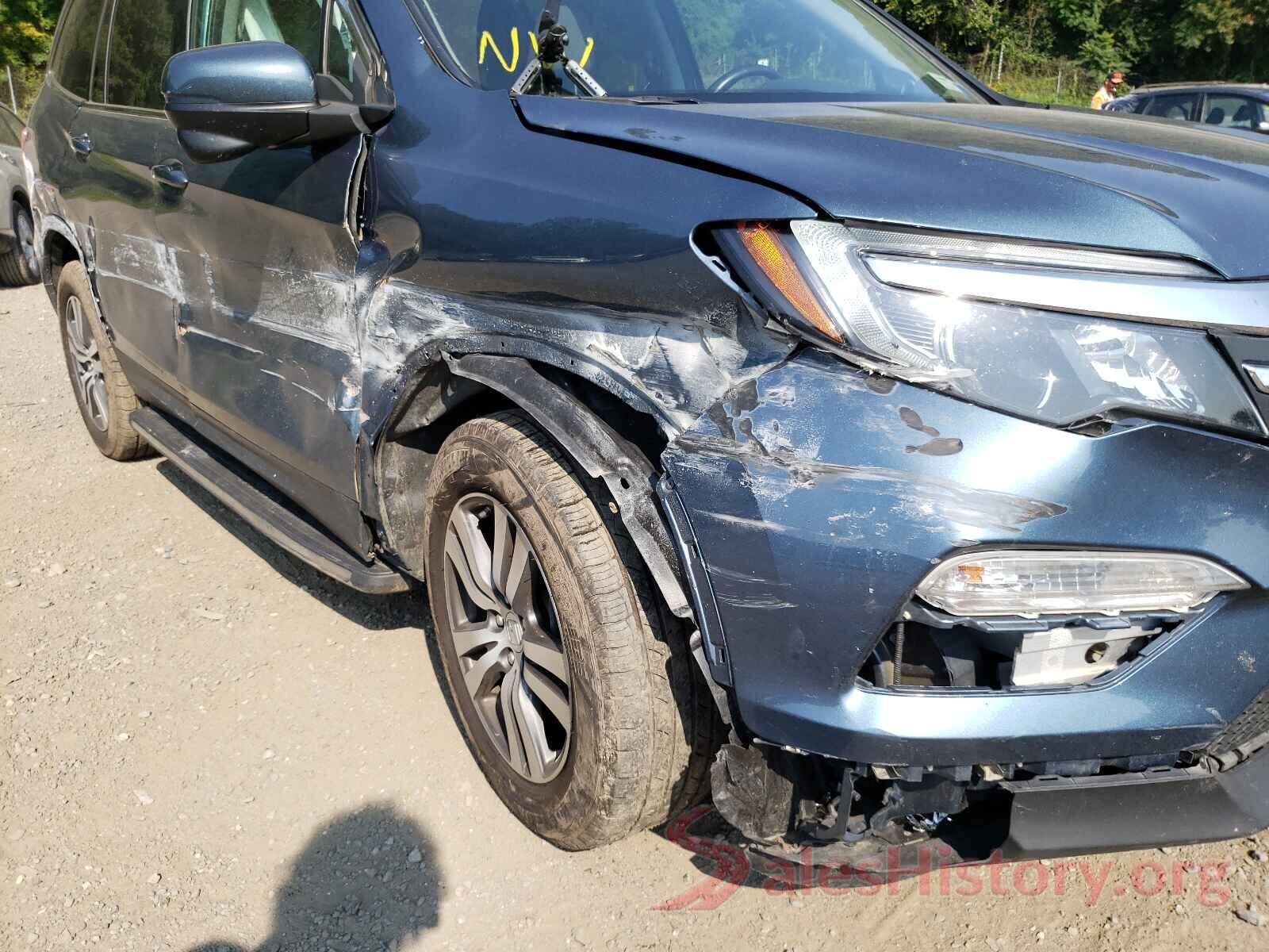 5FNYF6H50GB105962 2016 HONDA PILOT