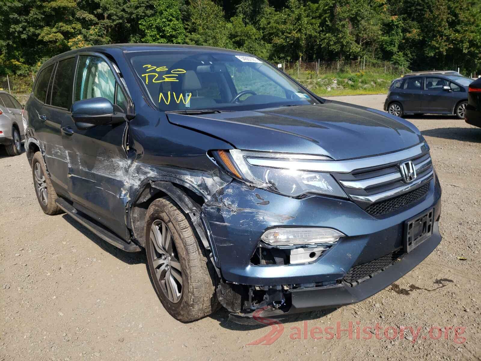 5FNYF6H50GB105962 2016 HONDA PILOT