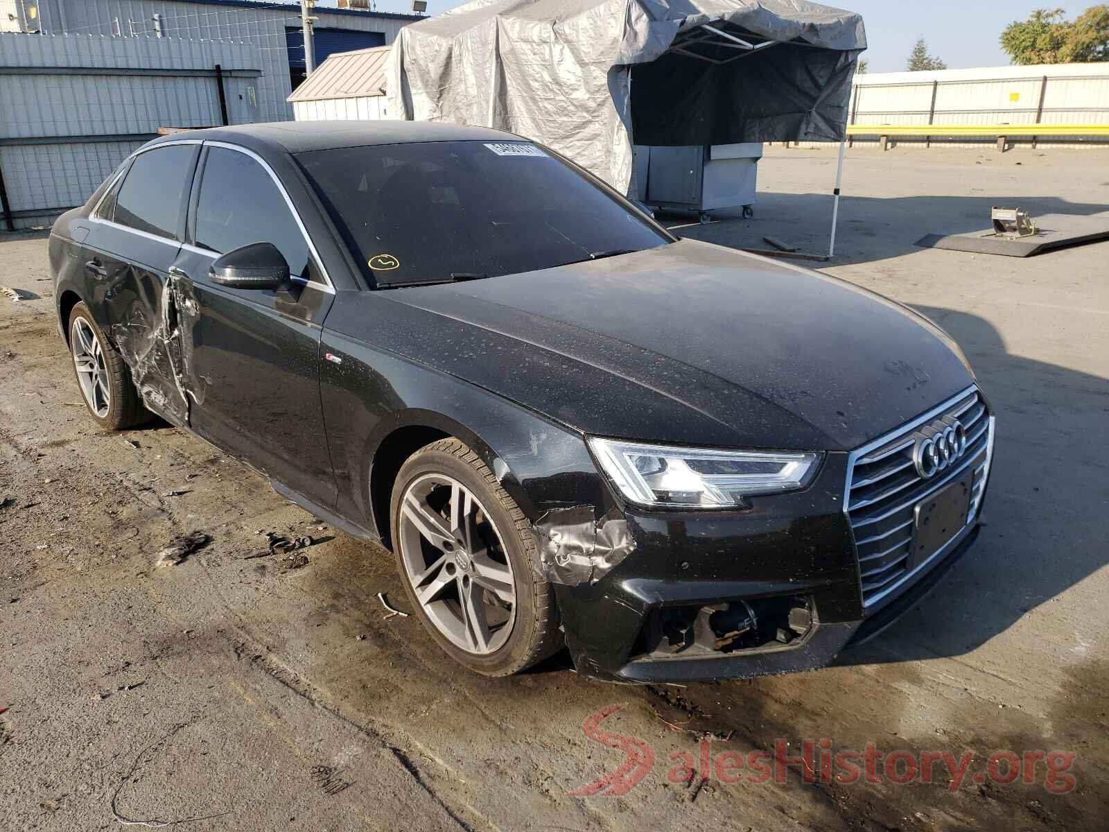 WAULMAF48JA034214 2018 AUDI A4