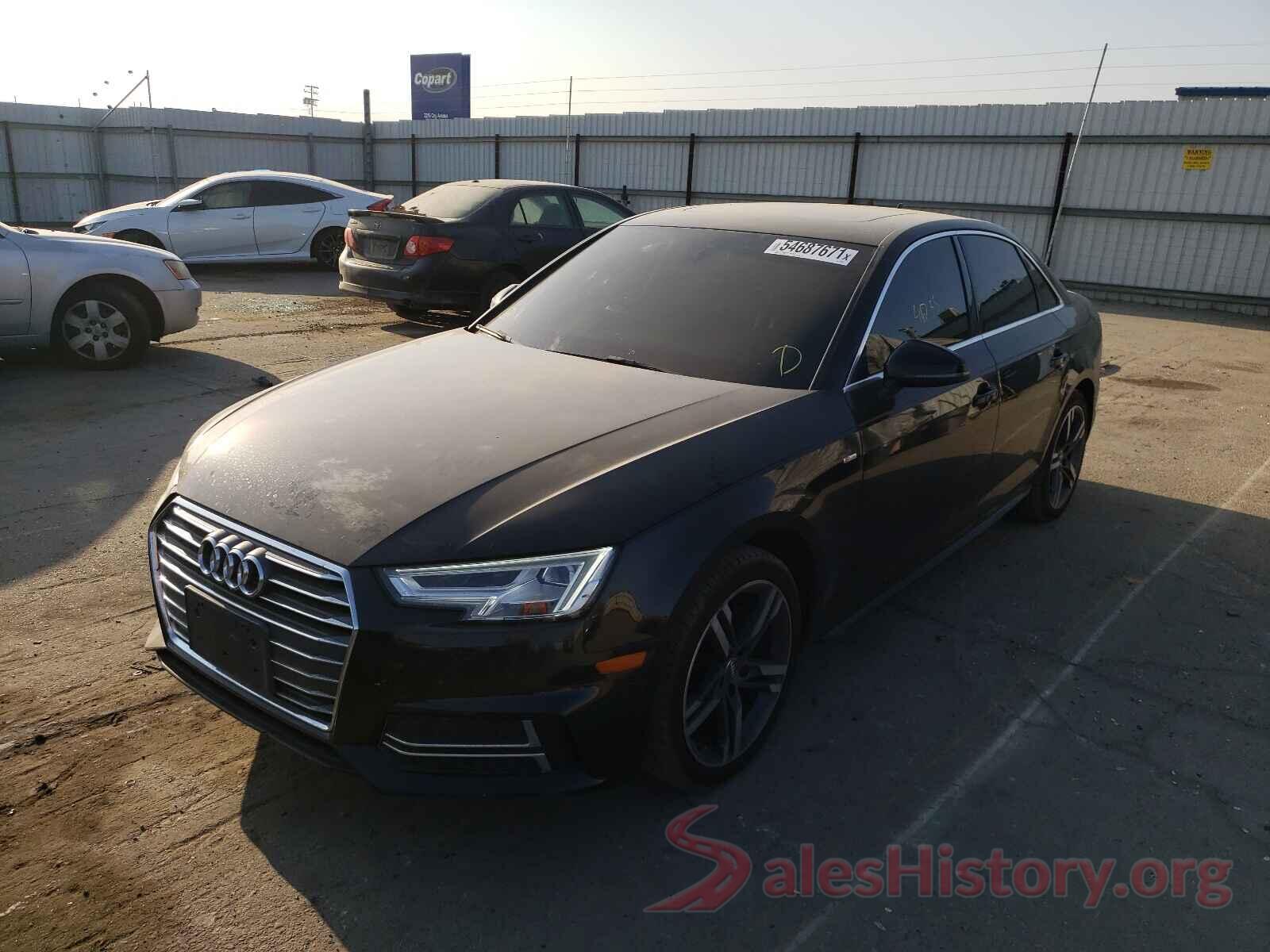 WAULMAF48JA034214 2018 AUDI A4