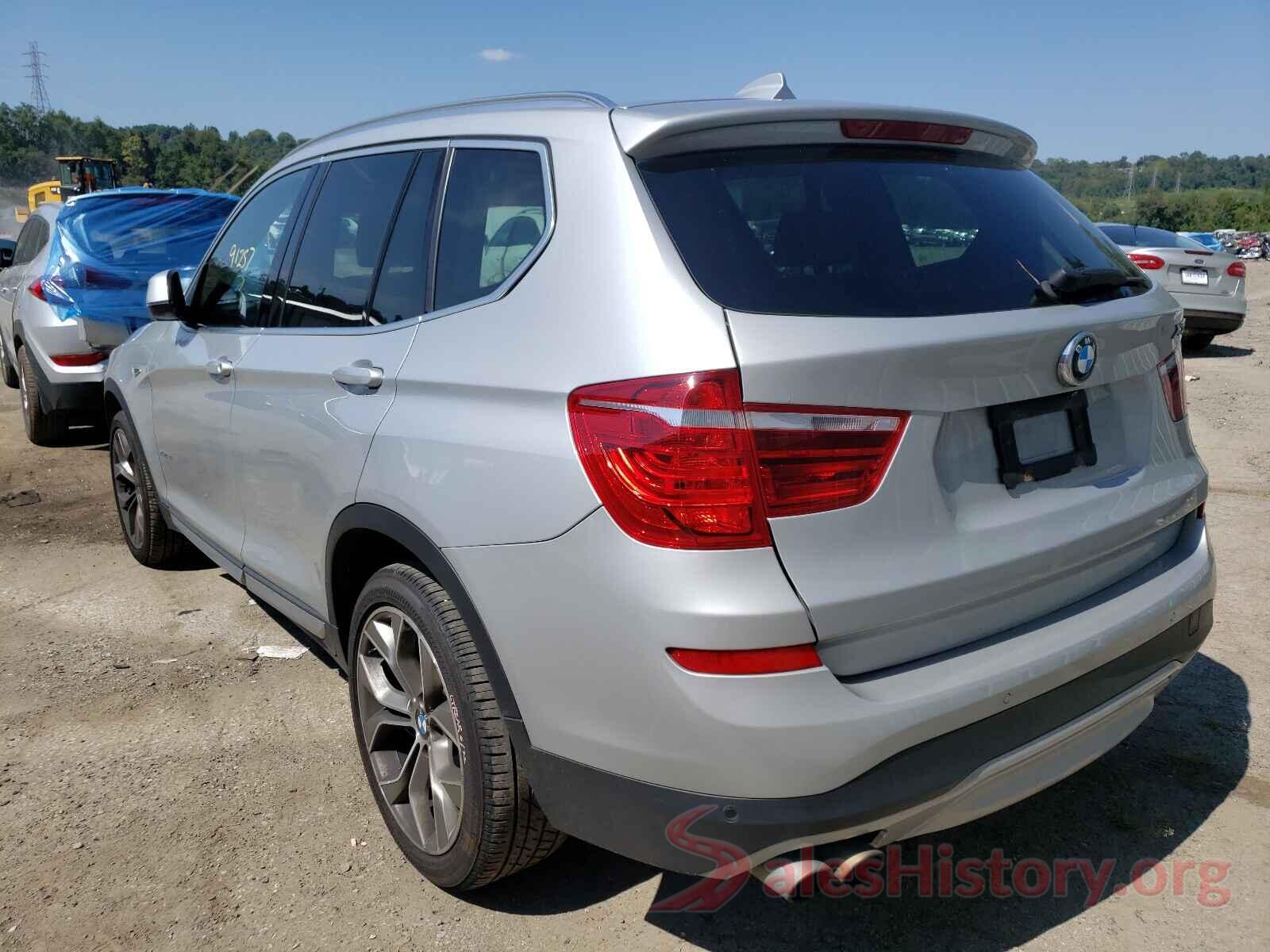 5UXWX9C55G0D65321 2016 BMW X3