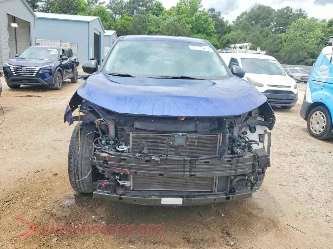 2023 NISSAN ROGUE VIN 5N1BT3AB0PC844187, rear view