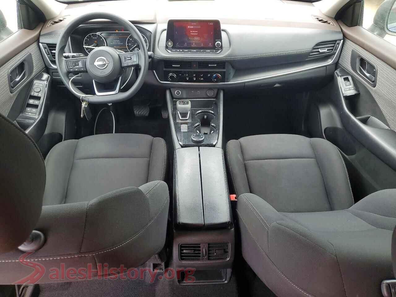 2023 NISSAN ROGUE VIN 5N1BT3AB0PC844187, interior dashboard