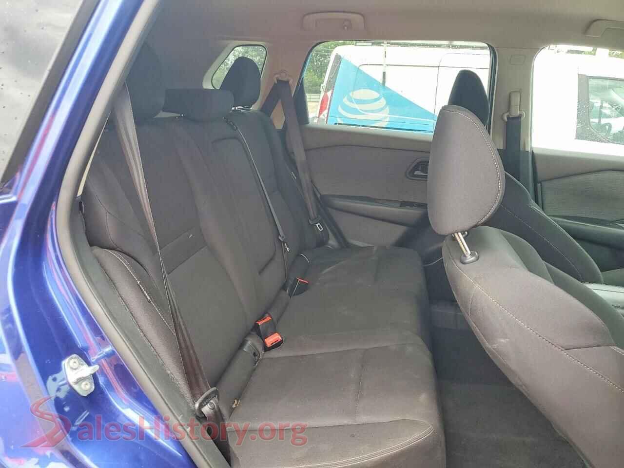 2023 NISSAN ROGUE VIN 5N1BT3AB0PC844187, VIN plate