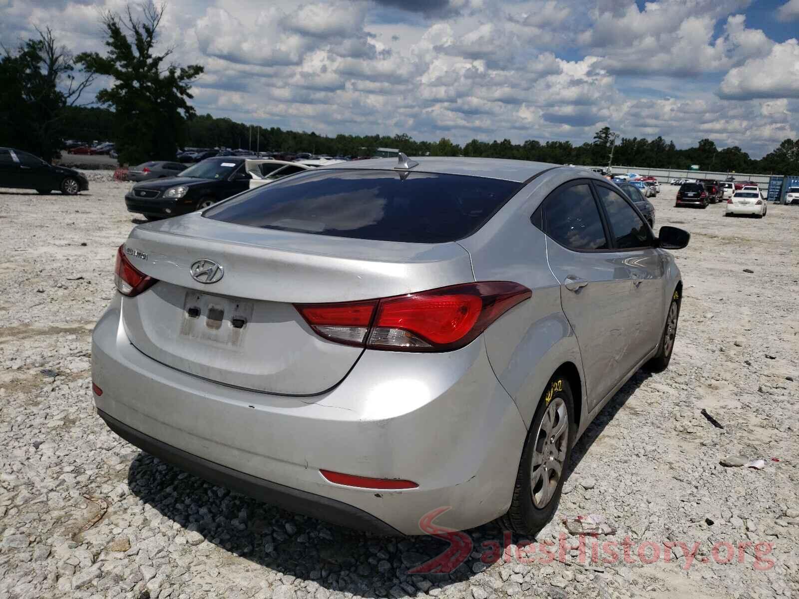 KMHDH4AE6GU483682 2016 HYUNDAI ELANTRA