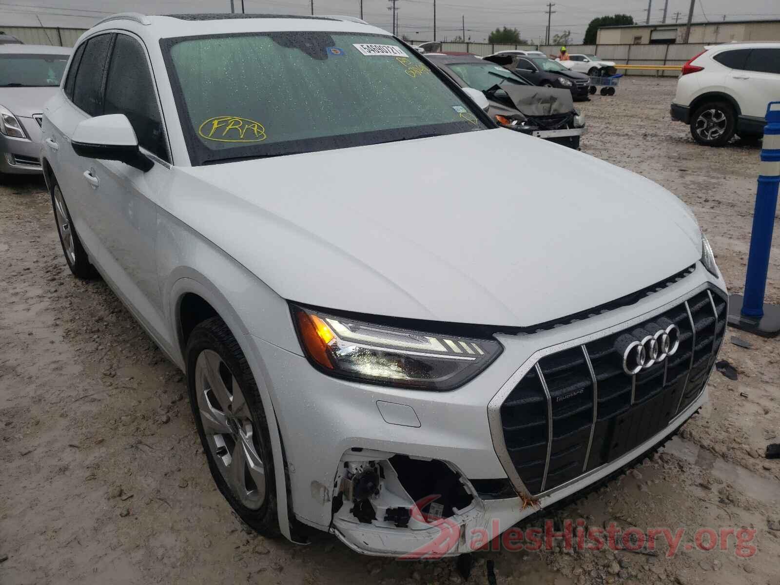 WA1CAAFY3M2080590 2021 AUDI Q5