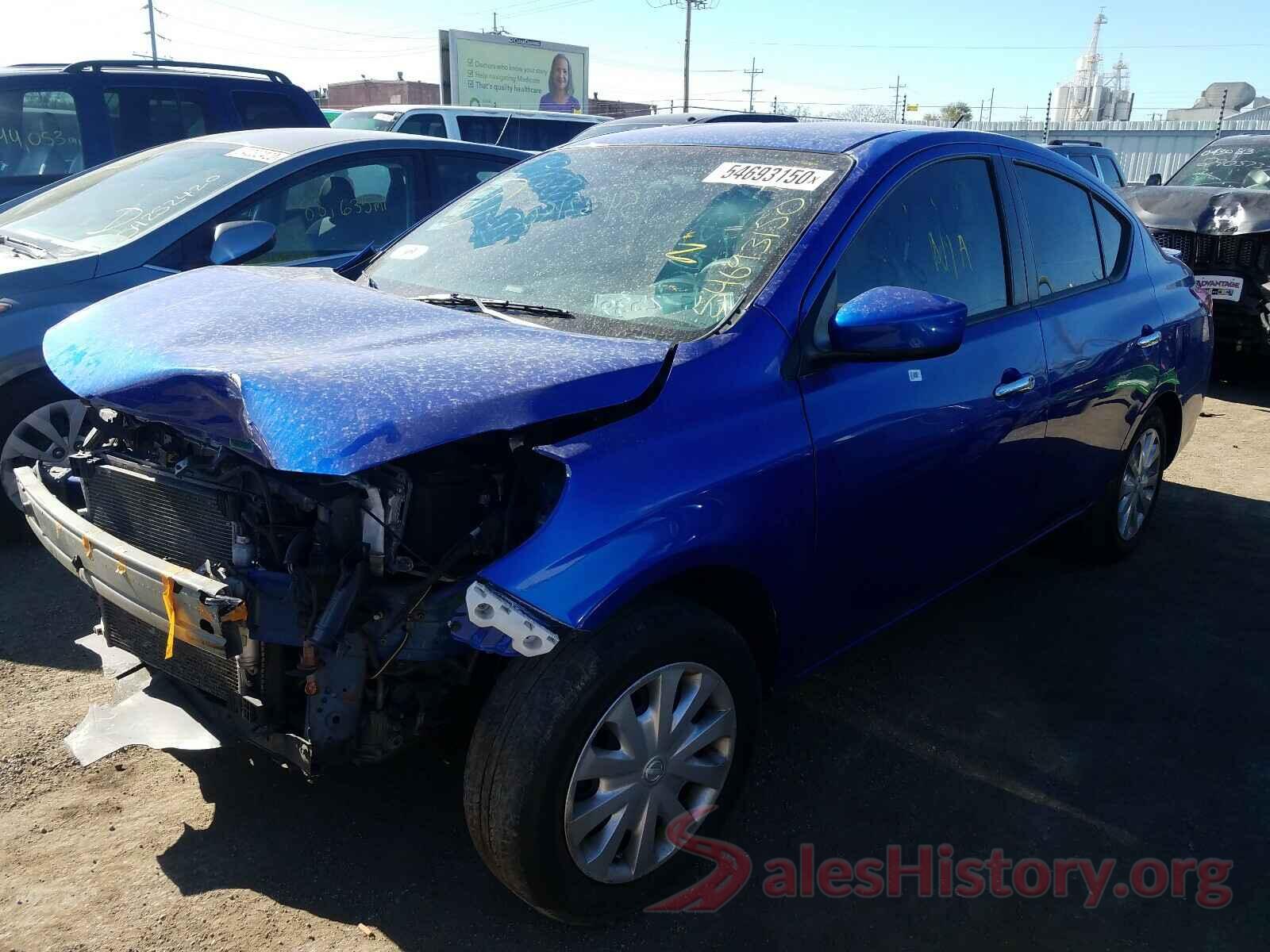 3N1CN7AP0GL887053 2016 NISSAN VERSA