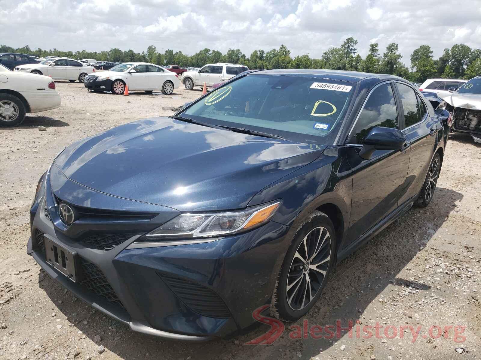 4T1B11HK0KU262299 2019 TOYOTA CAMRY