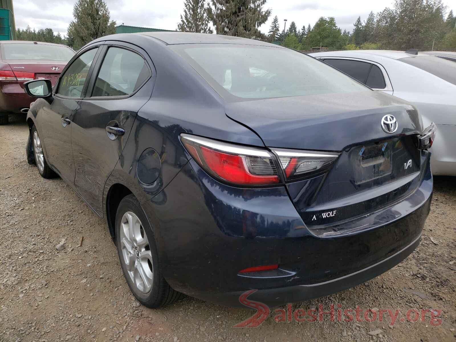 3MYDLBYV9HY186483 2017 TOYOTA YARIS