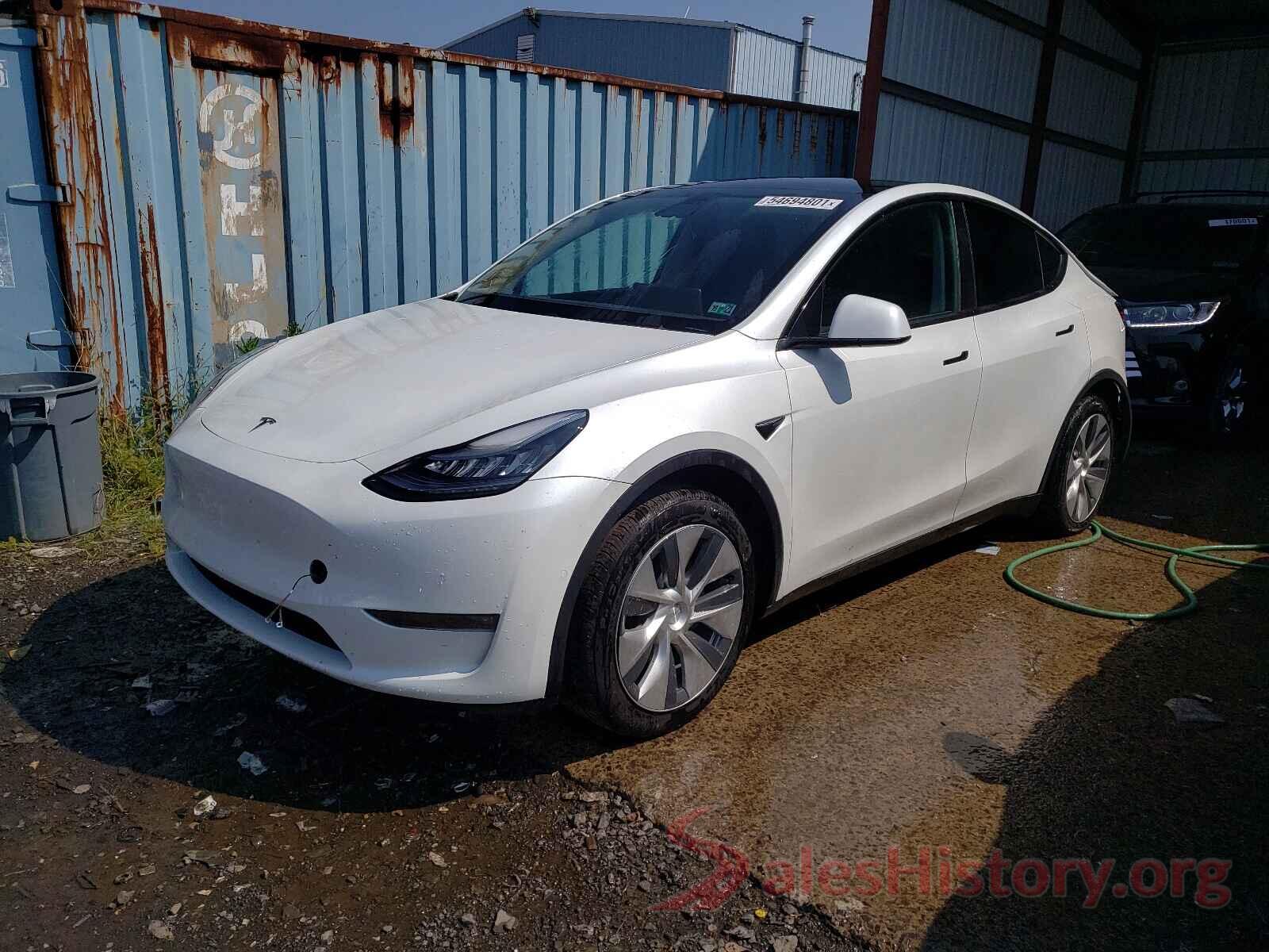 5YJYGDEE5LF032202 2020 TESLA MODEL Y