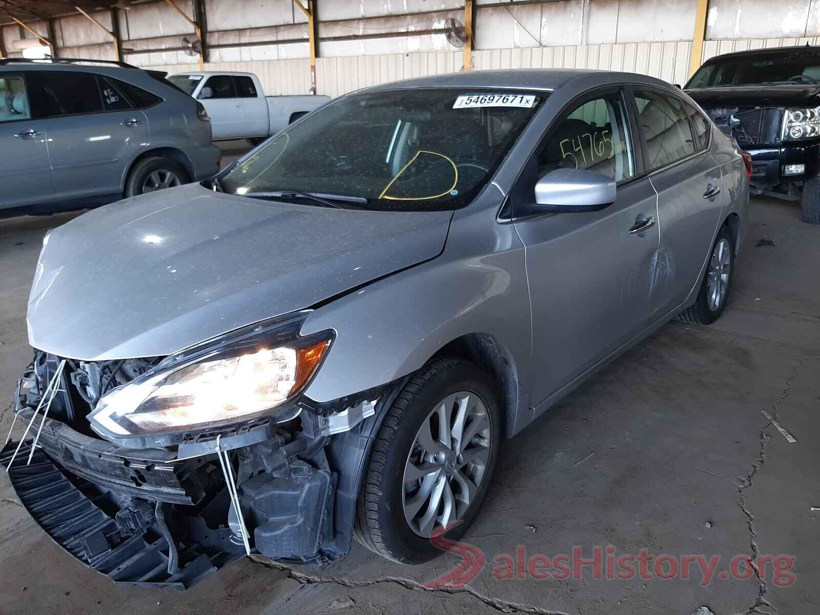 3N1AB7AP5KY342798 2019 NISSAN SENTRA