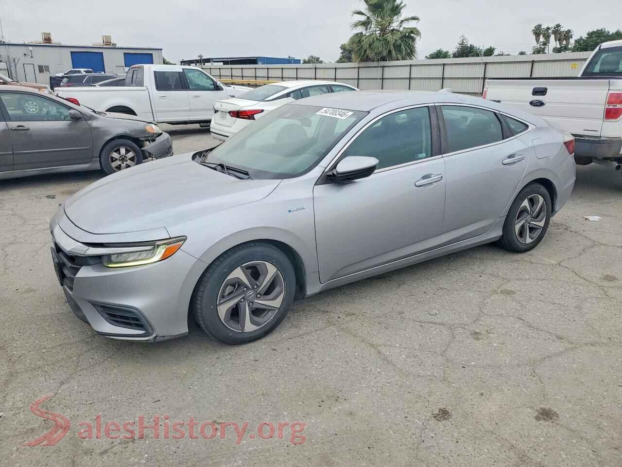 2019 HONDA INSIGHT VIN 19XZE4F18KE010415, auction photo